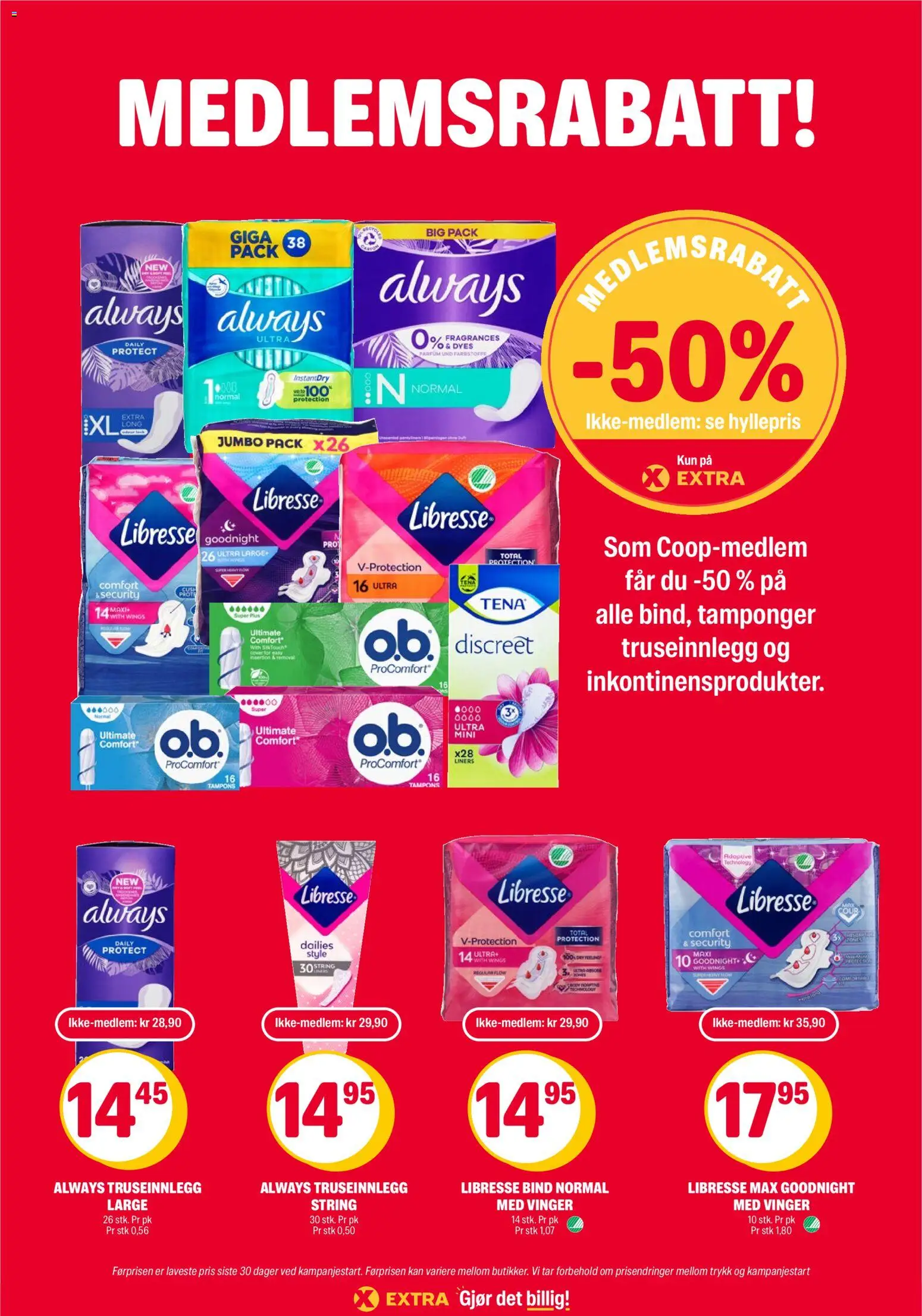 Coop Extra kundeavis Kundeavis in Norge