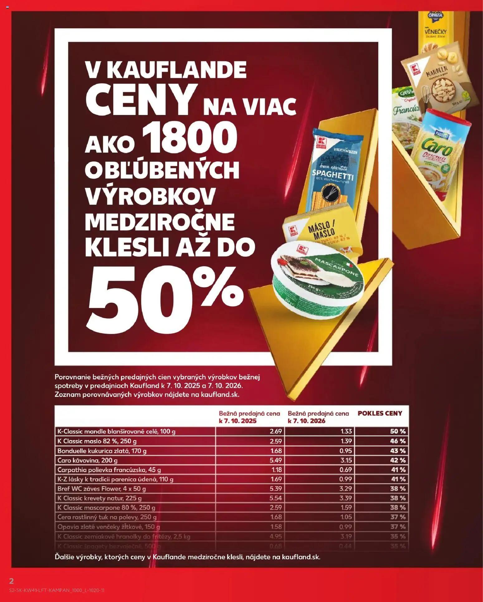 Kaufland leták Leták in Slovensko