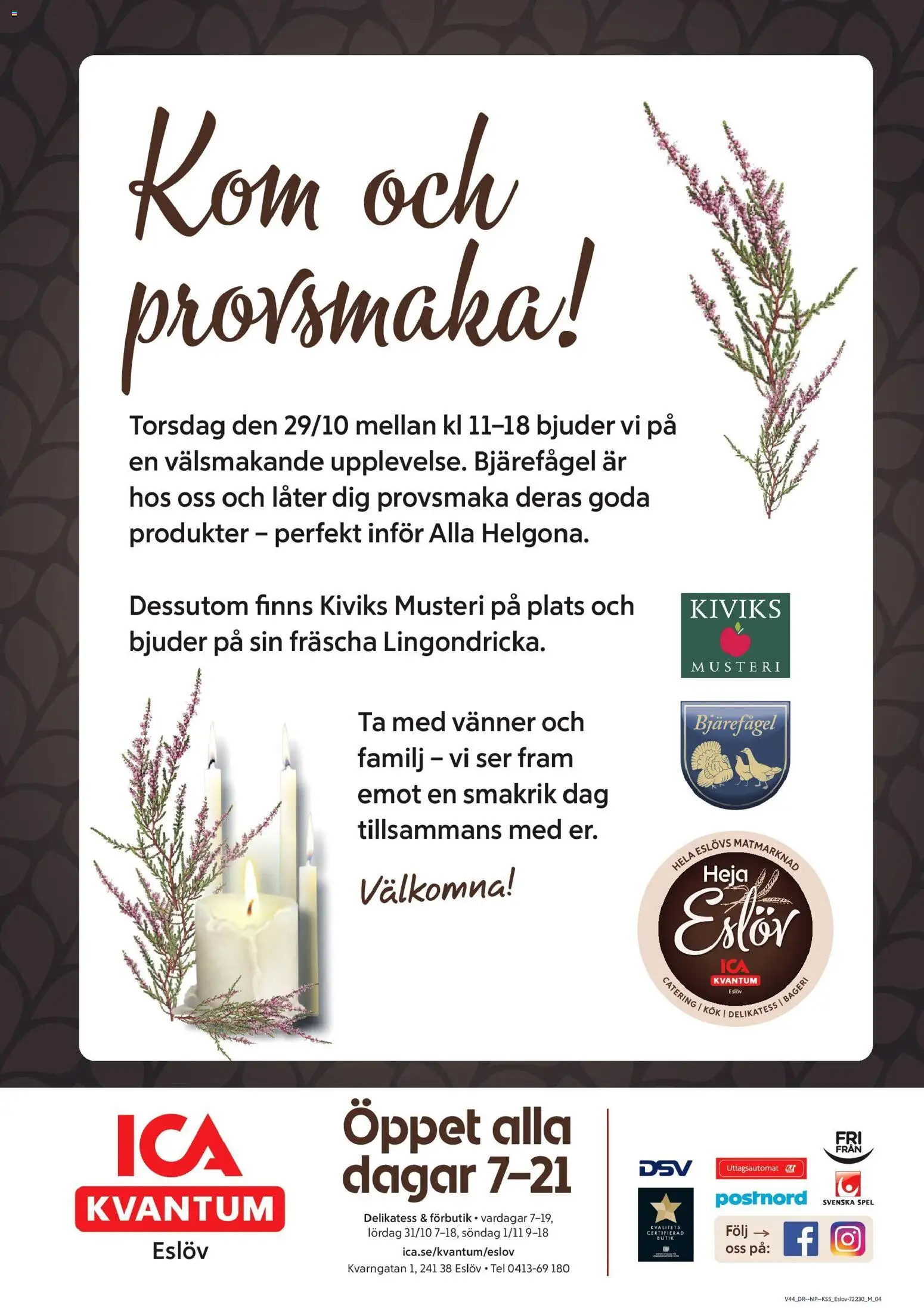 ICA Kvantum erbjudanden Reklamblad in Sverige