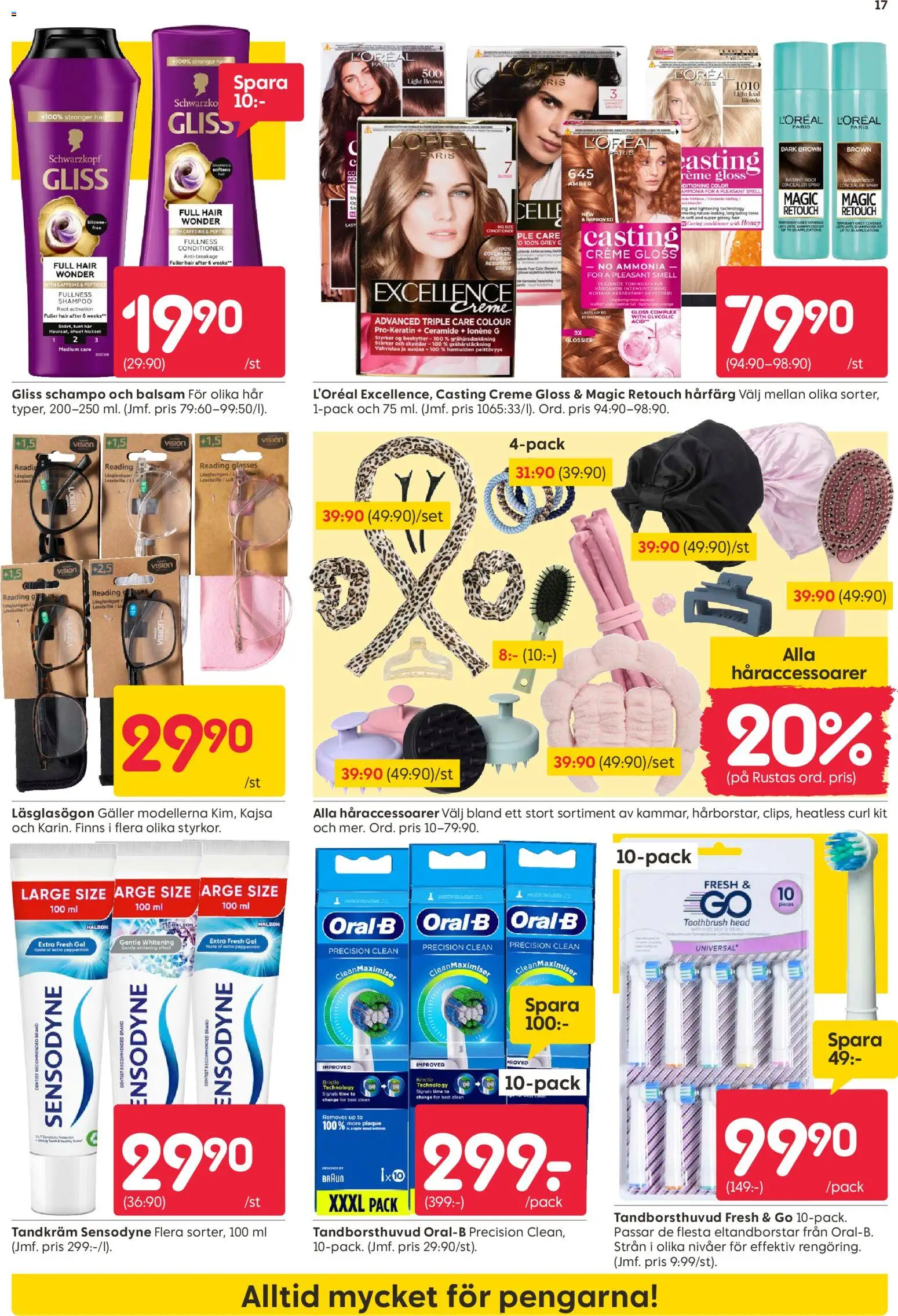 Rusta erbjudanden Reklamblad in Sverige