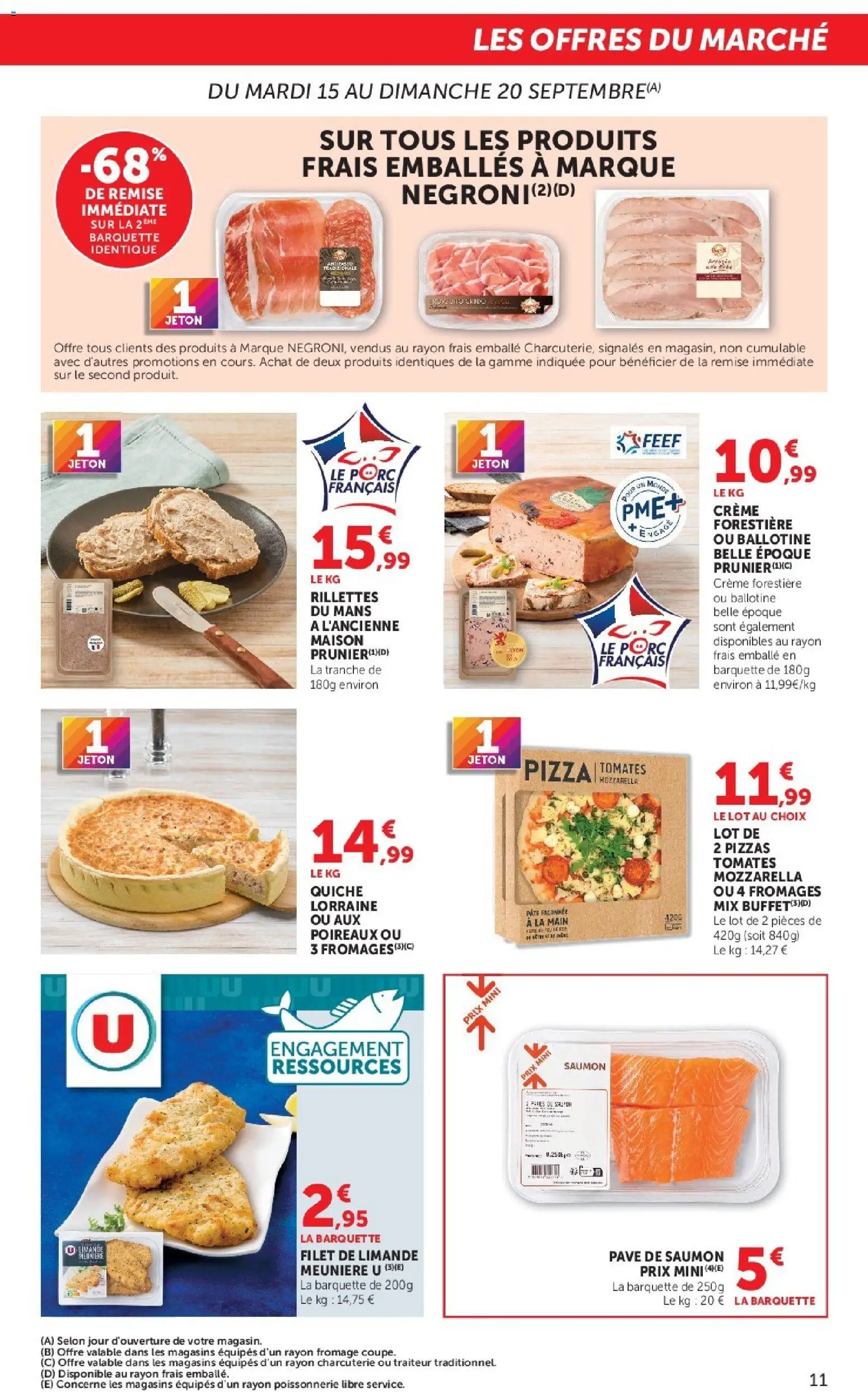 U Express - Anniversaire gagnant des Magasins U Catalogue in France