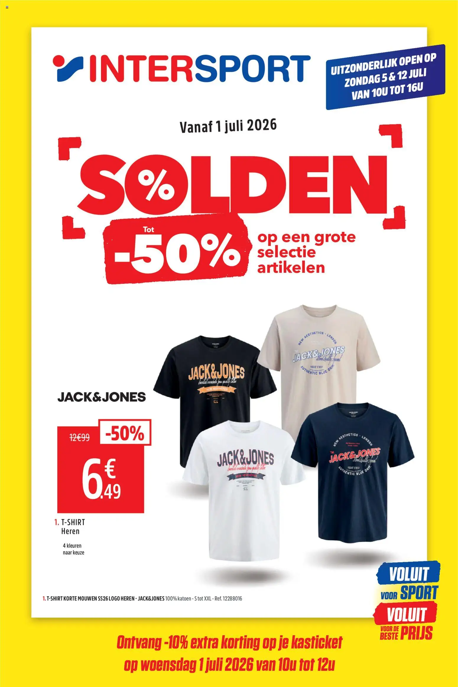 Nieuwe » Intersport folder van 01/07/2026 🤩  « is er! Ontdek geweldige aanbiedingen en bespaar. | België