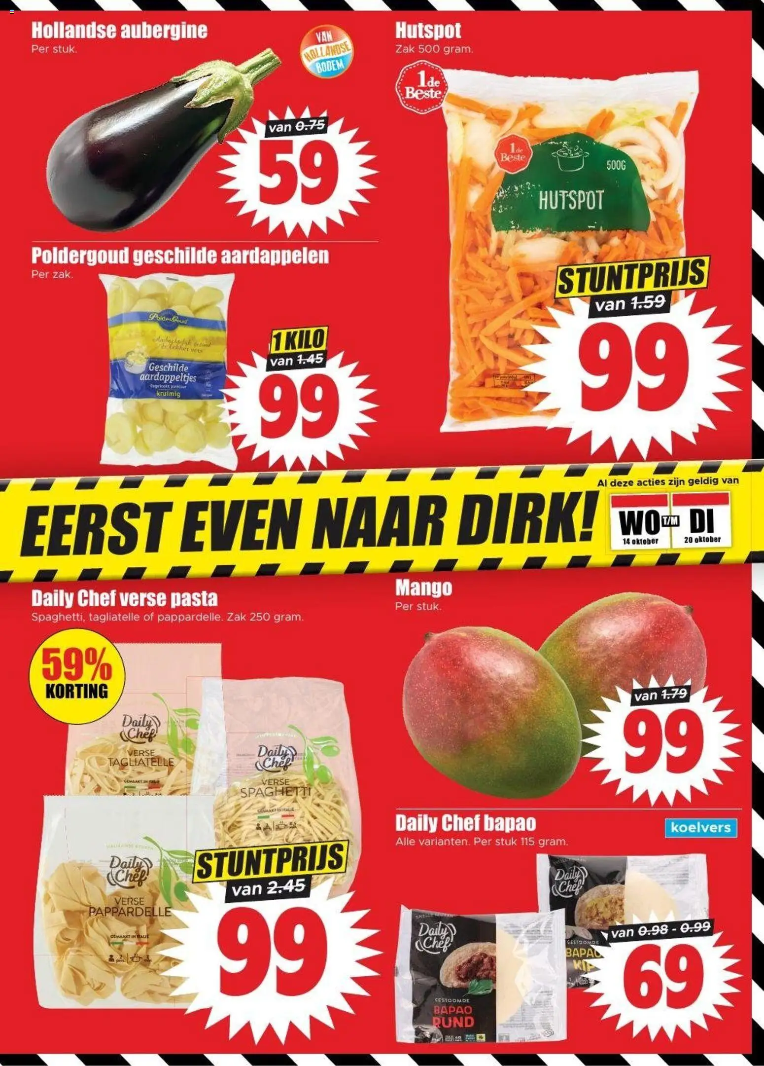 Dirk folder / publicité Folder in België