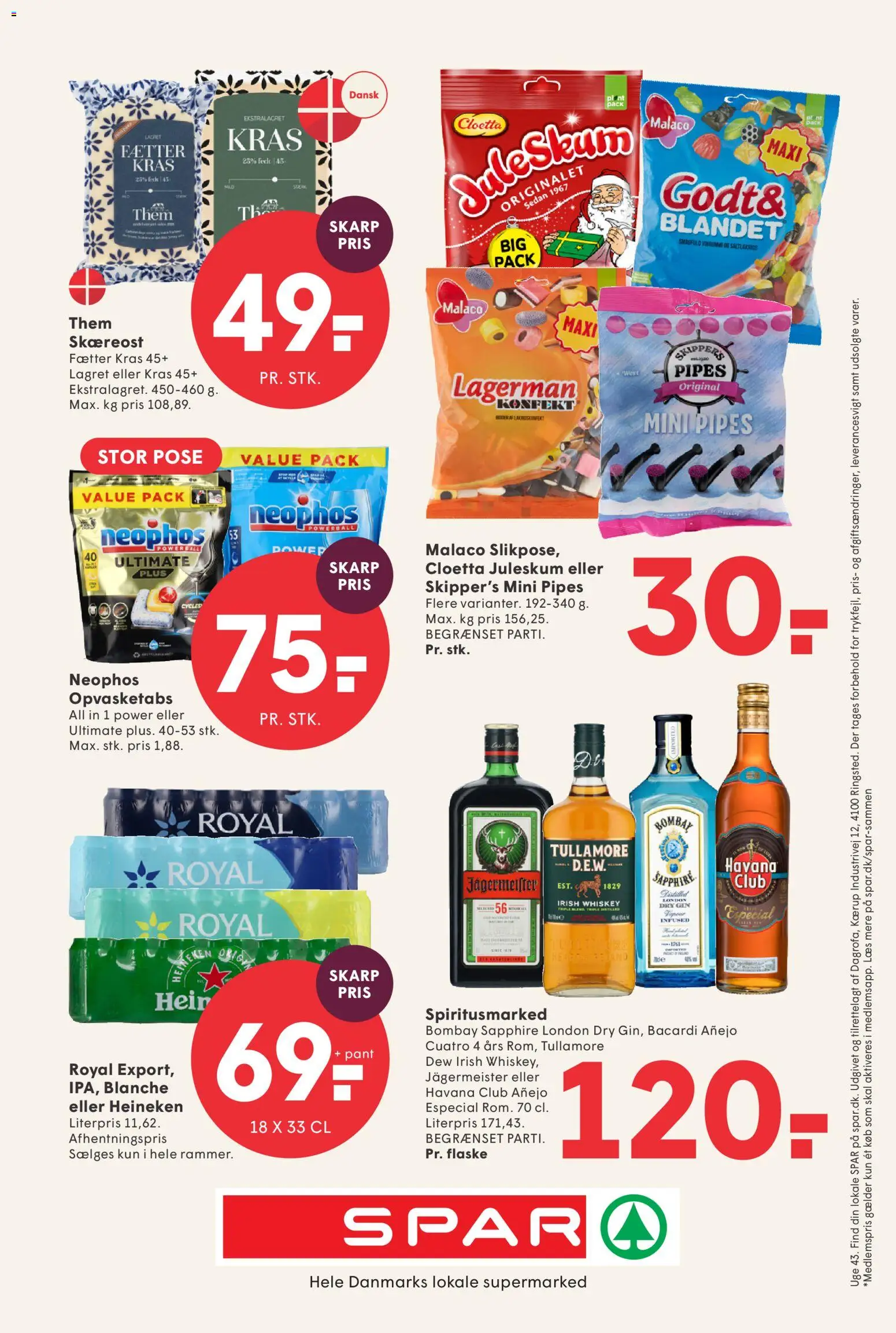 Spar - Tilbudsavis uge 42 Tilbudsavis in Danmark