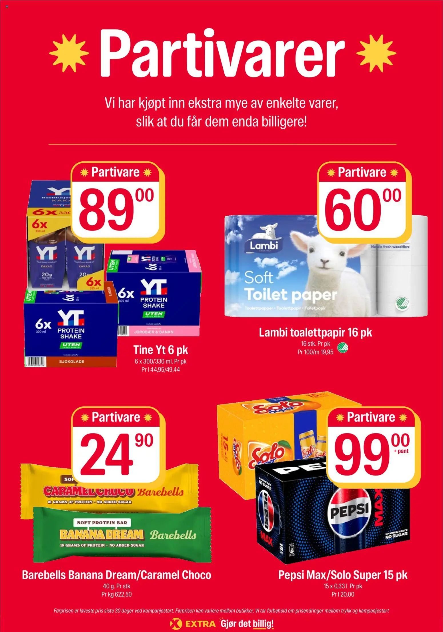 Coop Extra kundeavis Kundeavis in Norge