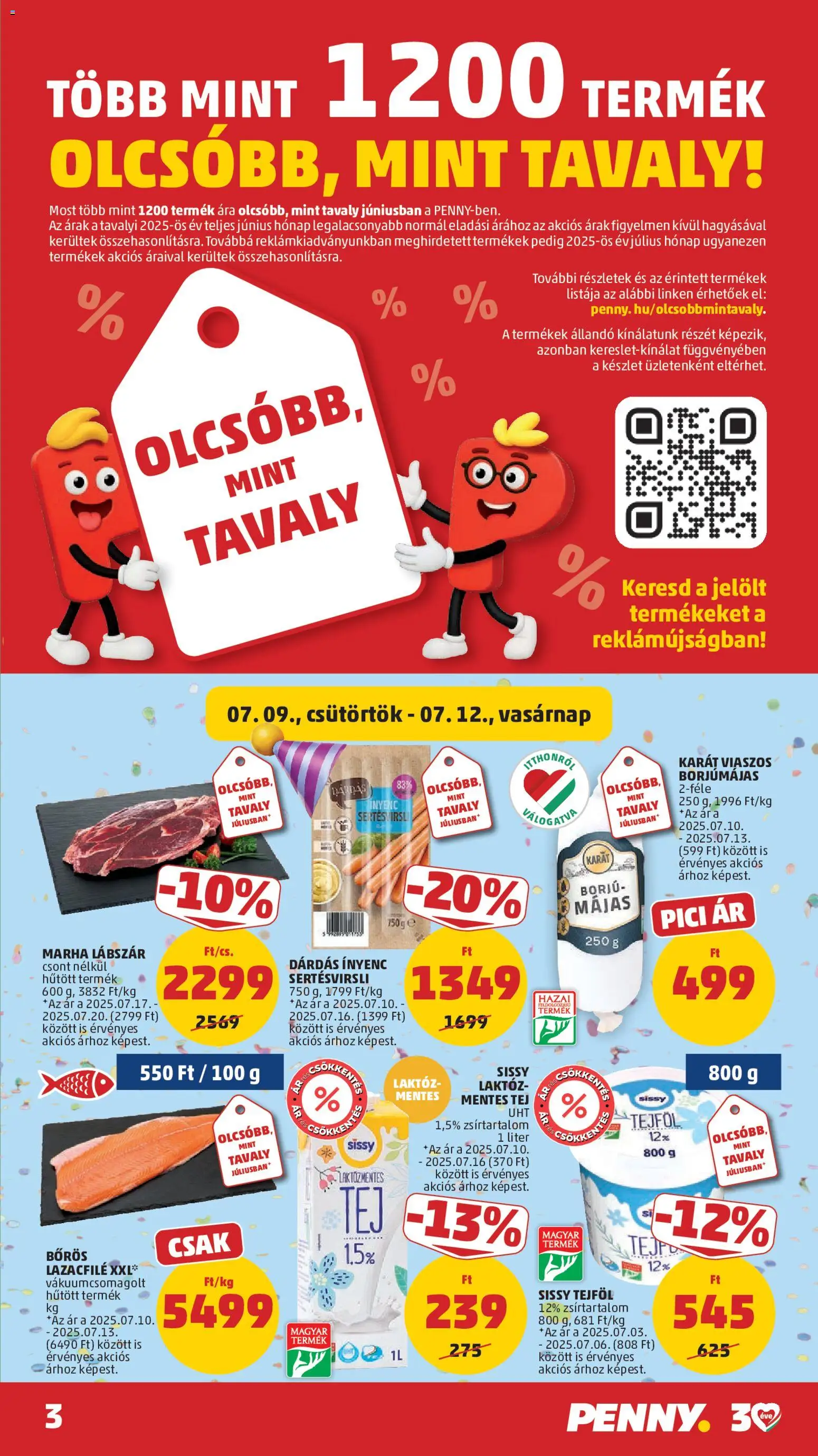 PENNY Akciós Újság 2026.07.09.-tól/töl - fantasztikus ajánlatokat! 🛍️ | Magyarország