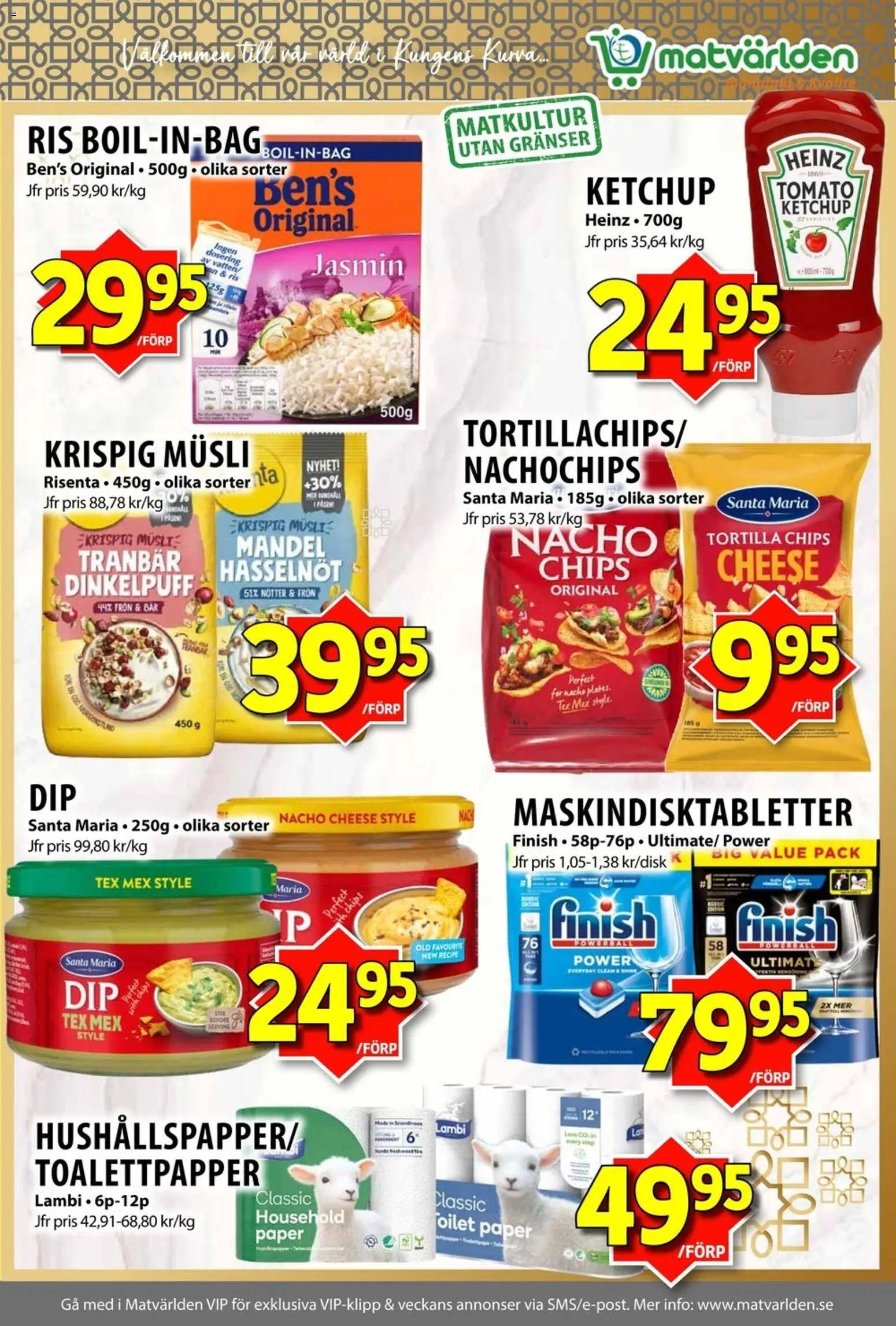 Matvärlden erbjudanden Reklamblad in Sverige