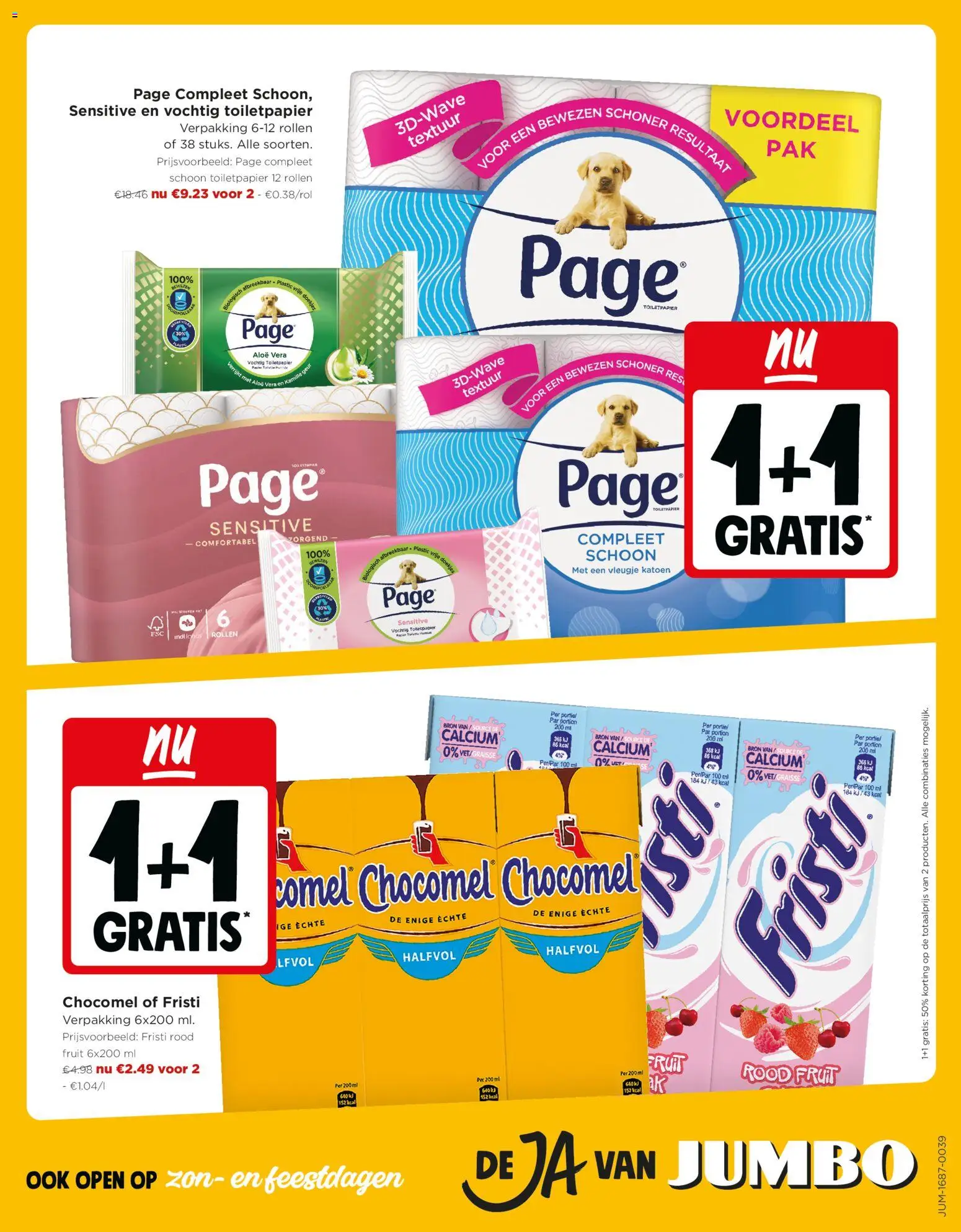 JUMBO folder / publicité Folder in België