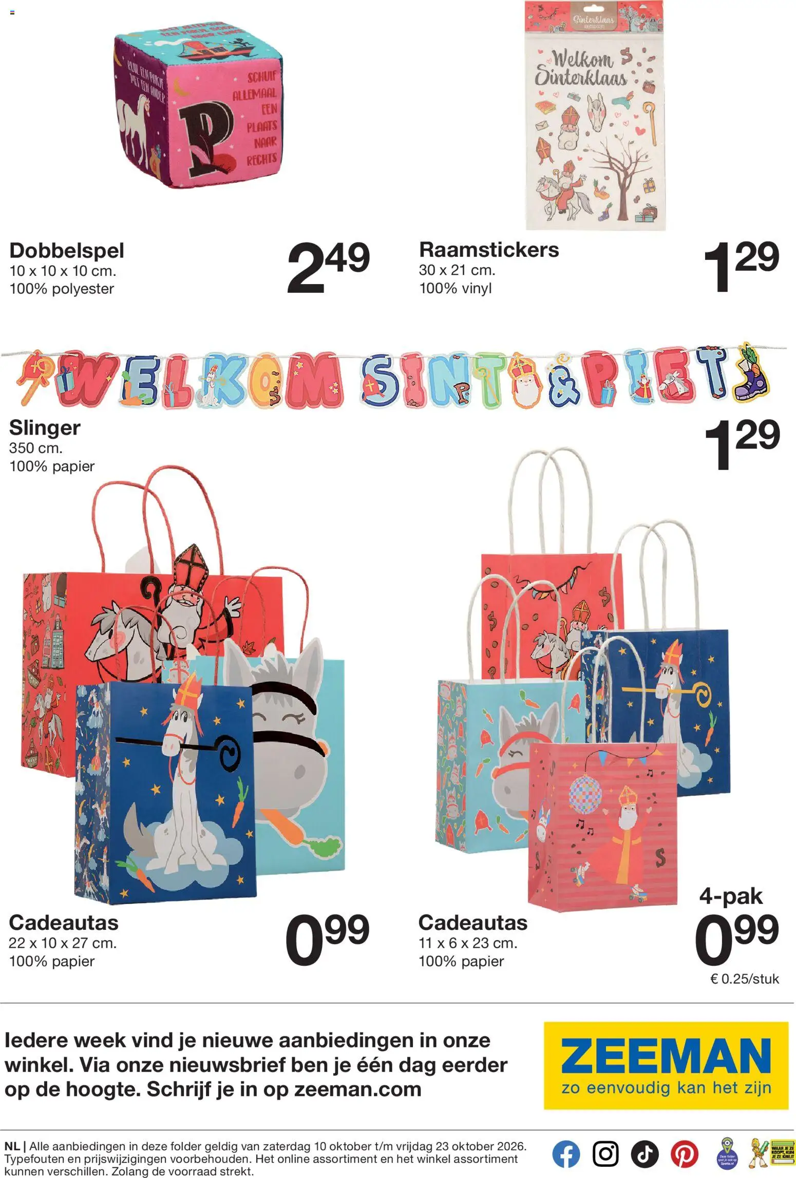 Zeeman folder Folder in Nederland