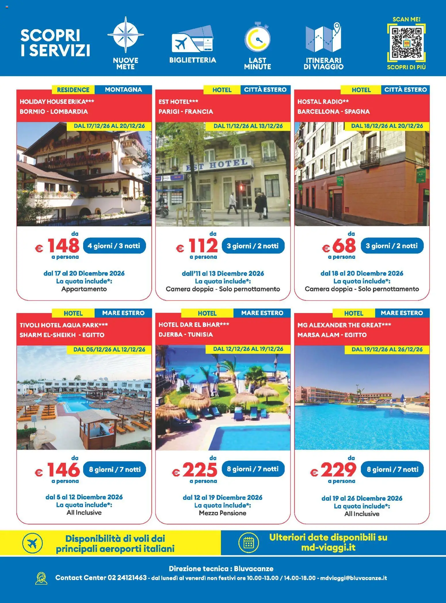 MD Discount volantino Volantino in Italy