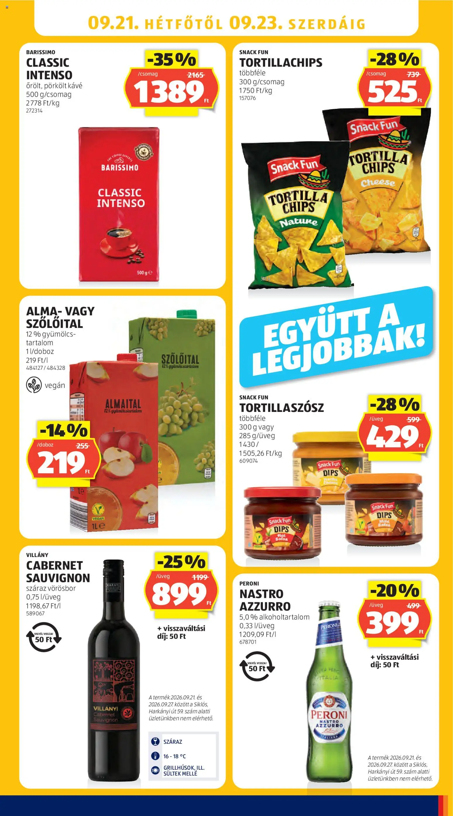 Aldi akciós újság Akciós újság in Magyarország