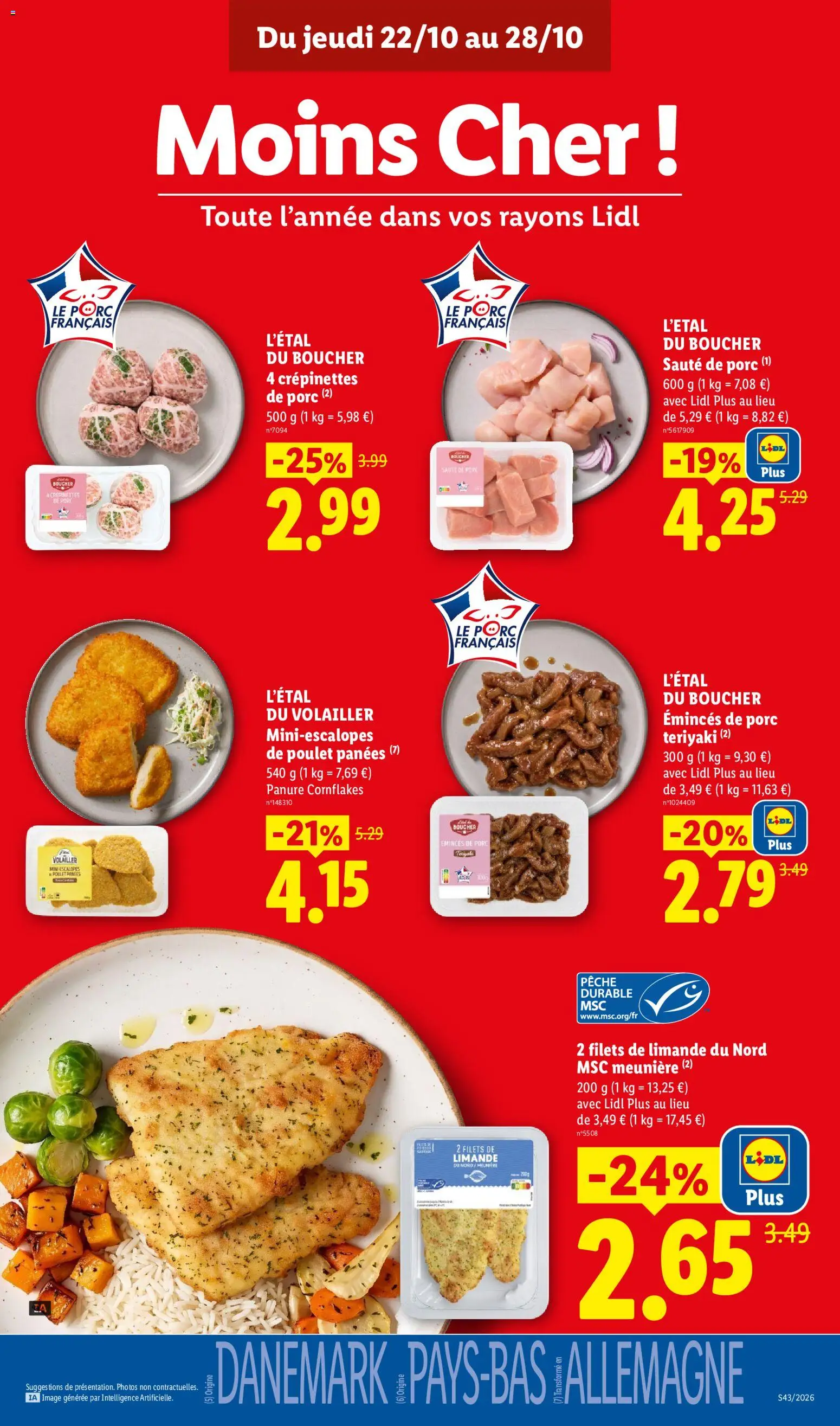 LIDL catalogue Catalogue in France