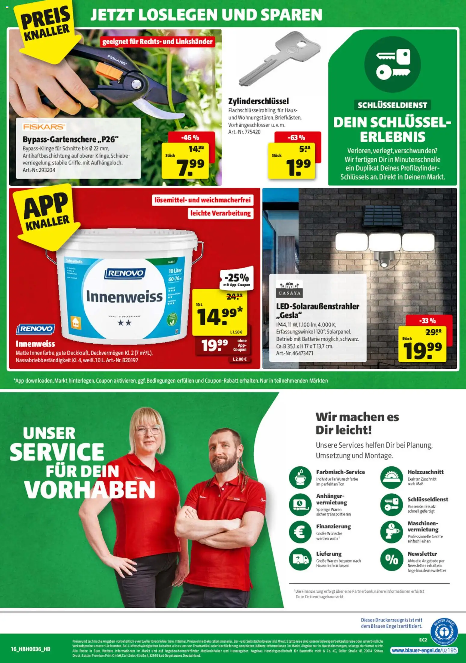 Hagebau Prospekt Prospekt in Deutschland