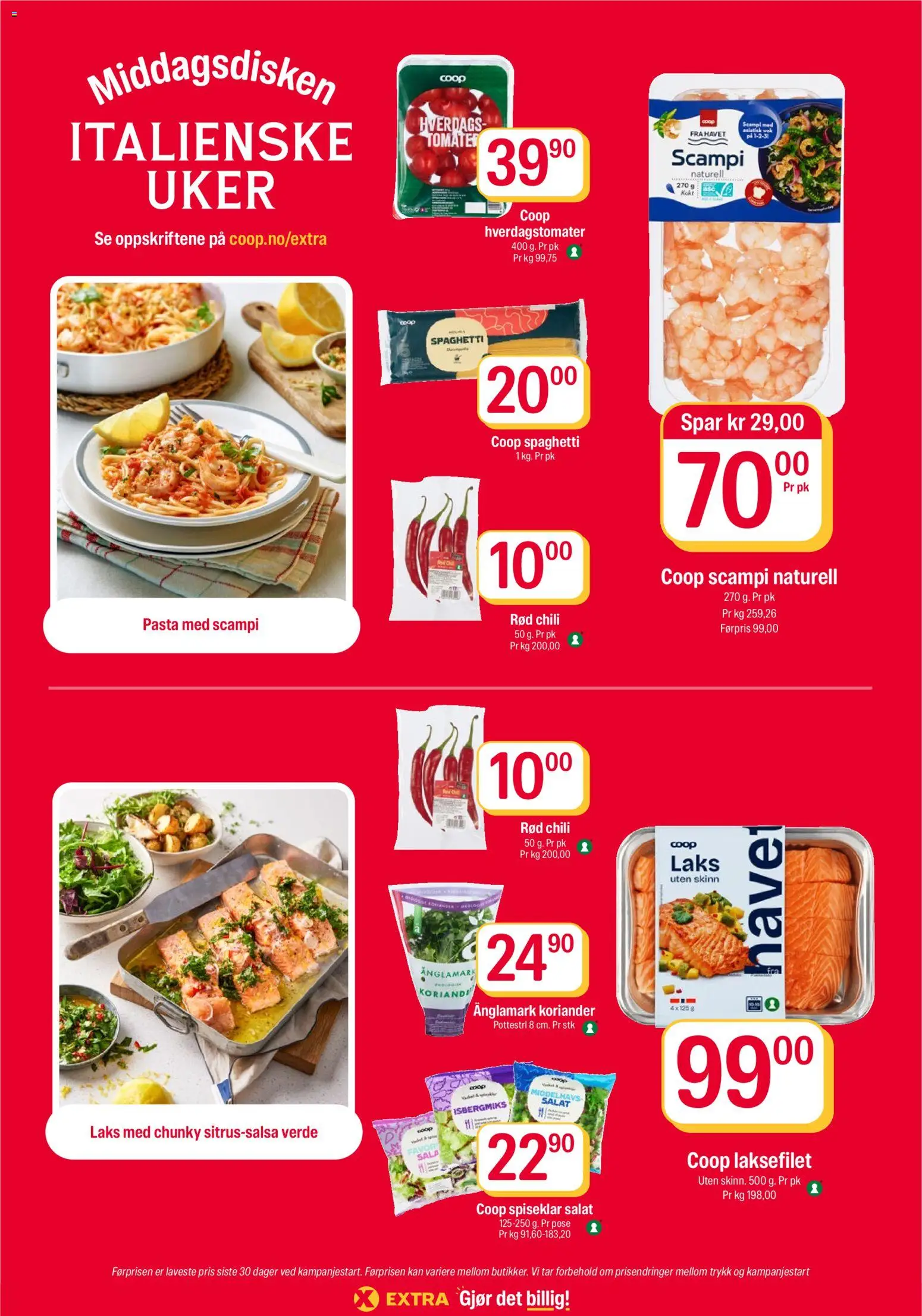 Coop Extra kundeavis Kundeavis in Norge