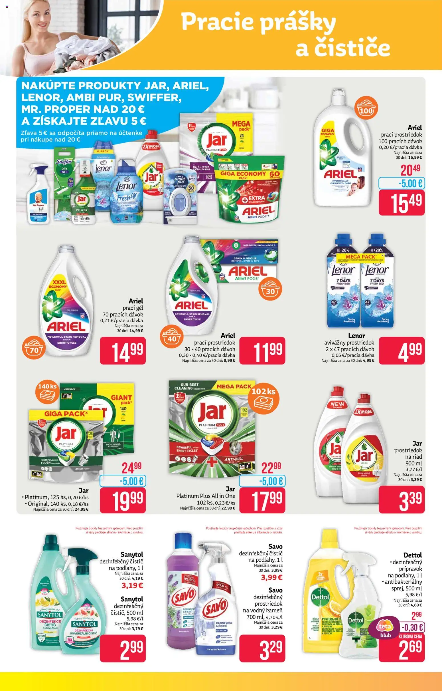 Teta drogerie leták Leták in Slovensko