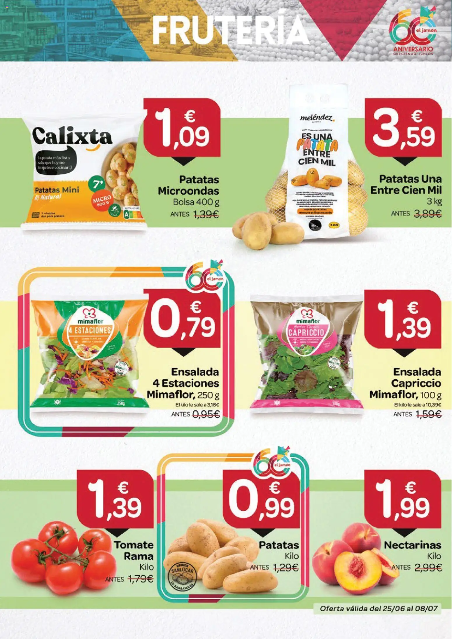 Supermercados El Jamón folleto desde 25/06/2026 | ¿Cómo obtener un descuento limitado? ¡Ahorra hoy mismo! | España