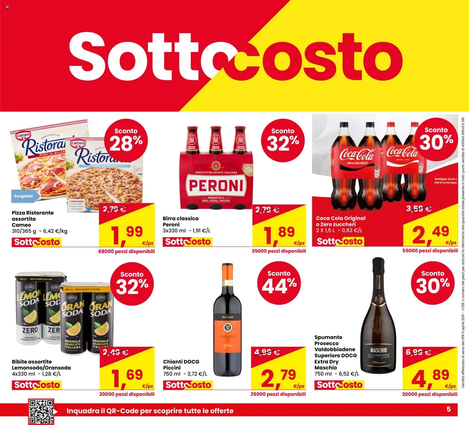 Eurospar volantino Volantino in Italy
