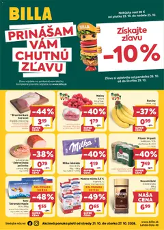 Billa Billa leták