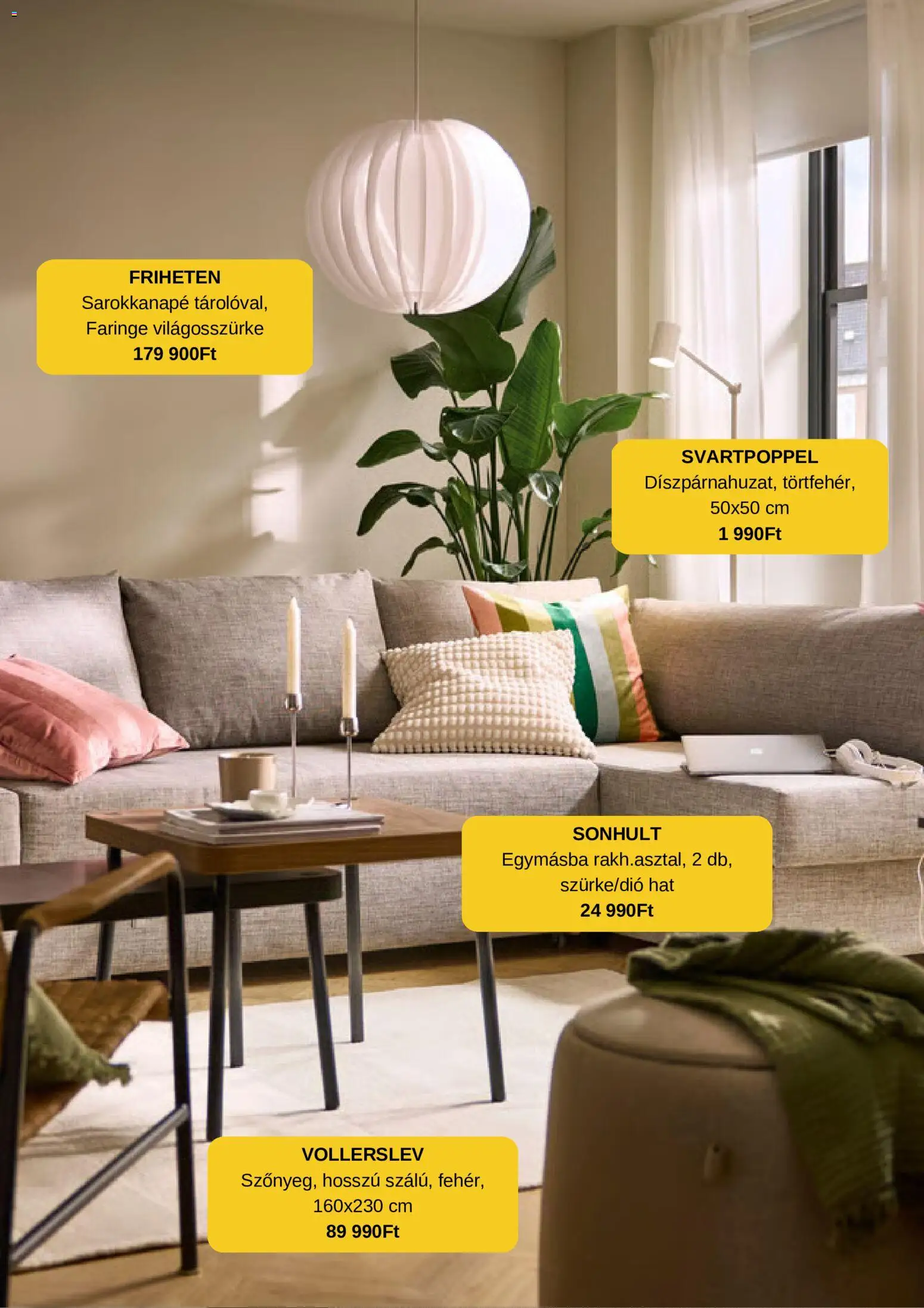IKEA katalógus Új, alacsonyabb árak Akciós újság in Magyarország