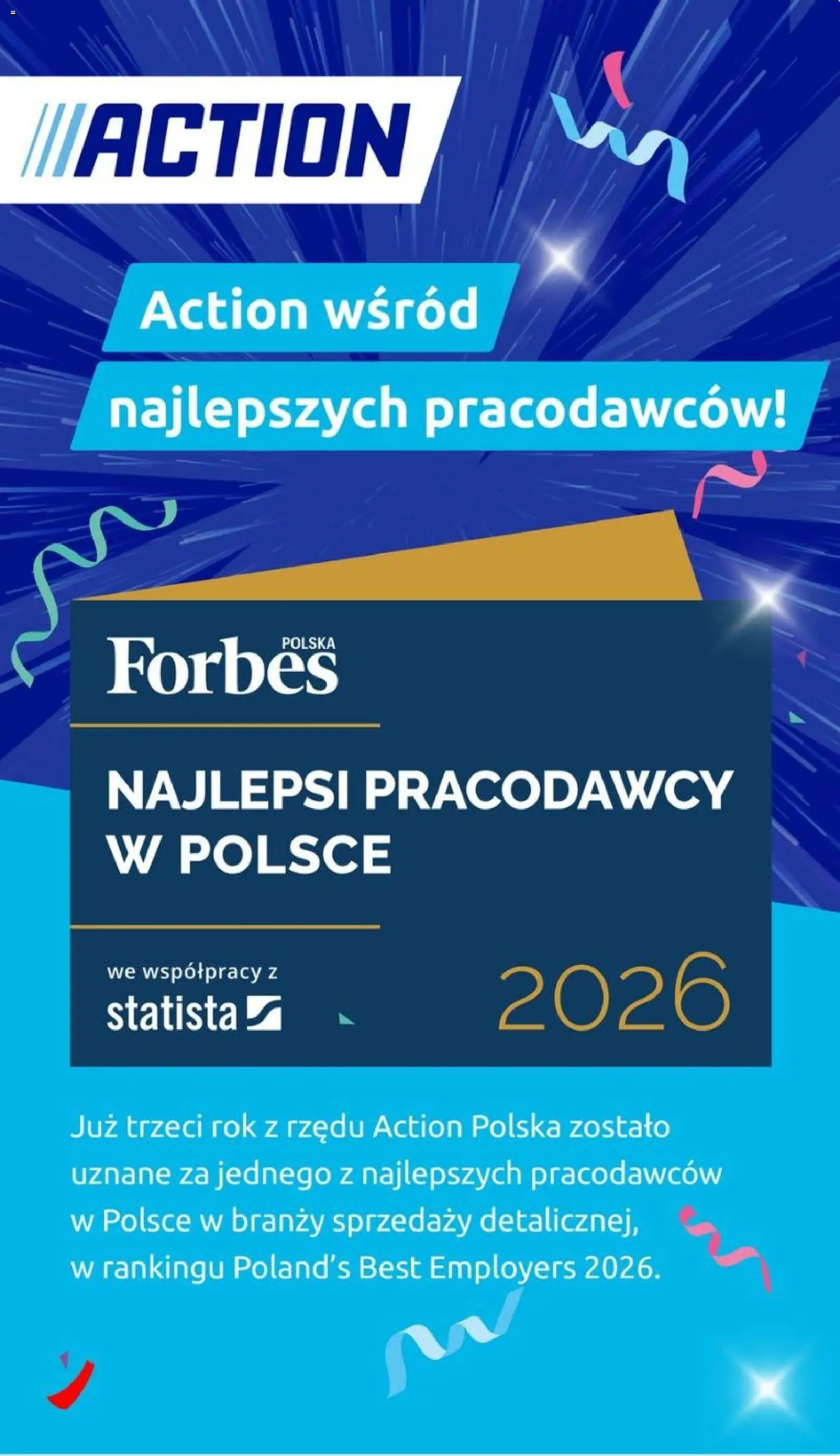 Action gazetka Gazetka in Polska