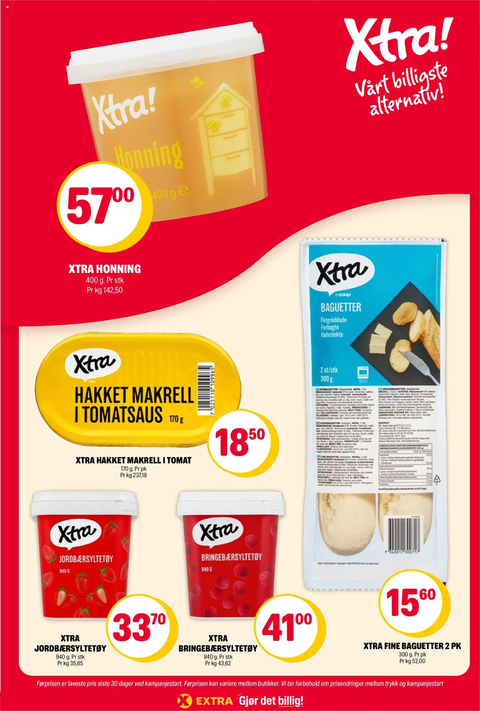 Coop Extra kundeavis Kundeavis in Norge