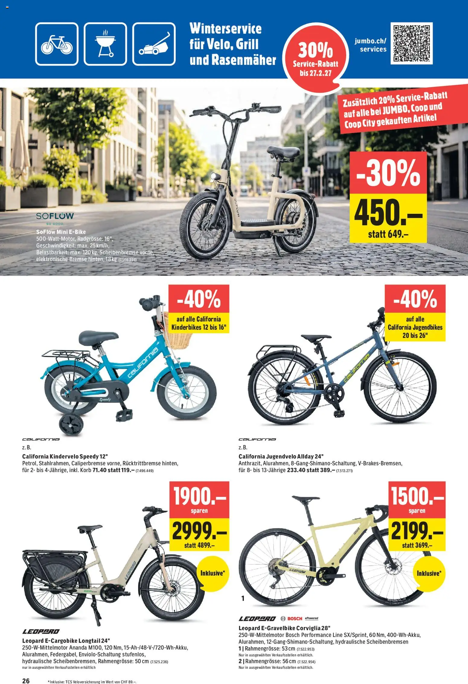 Jumbo aktionen Prospekt in Schweiz