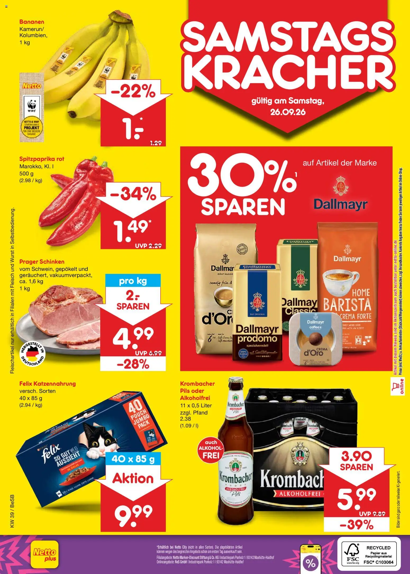 Netto Marken-Discount Prospekt Prospekt in Deutschland