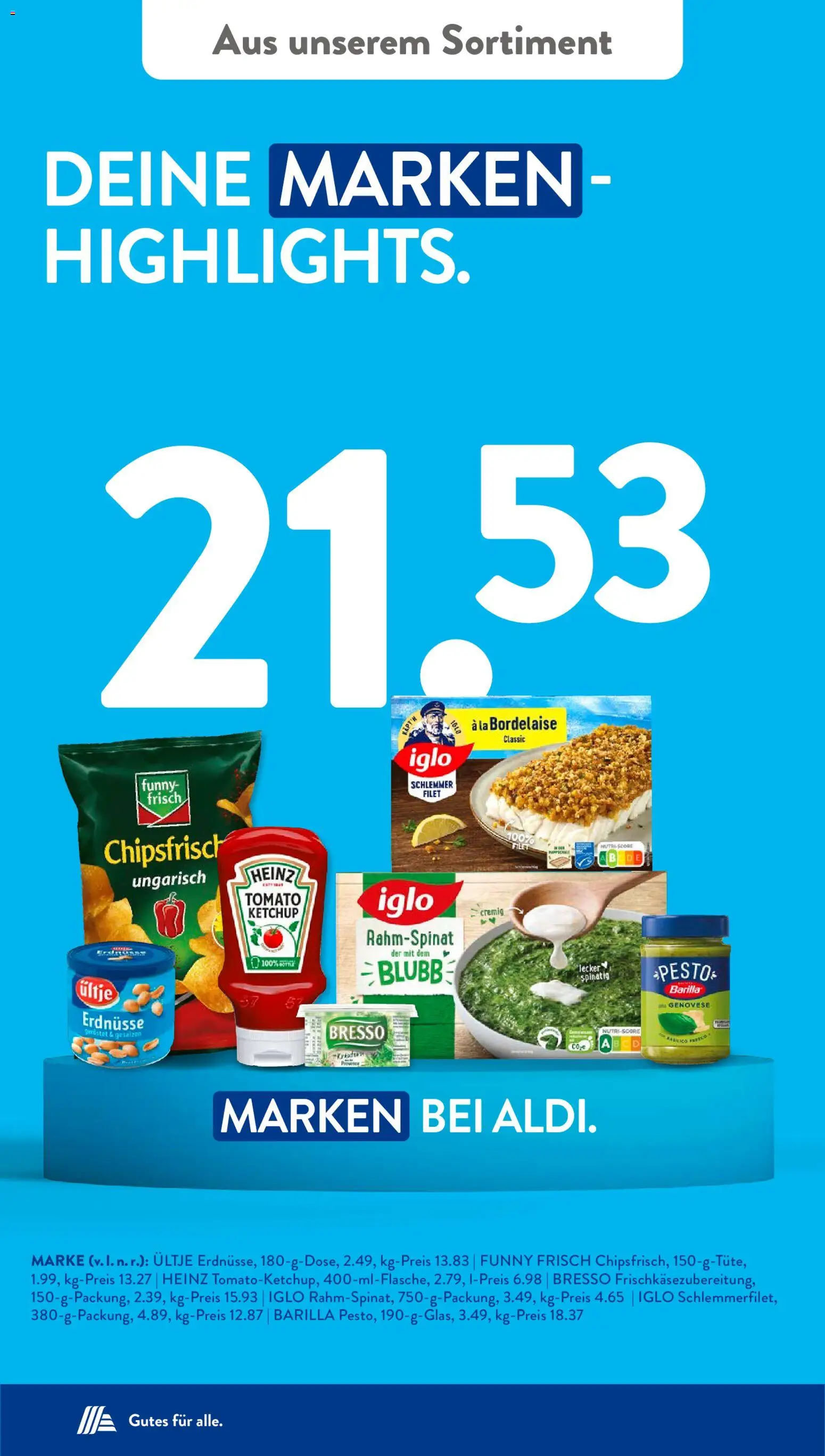 Aldi Süd Prospekt Prospekt in Deutschland