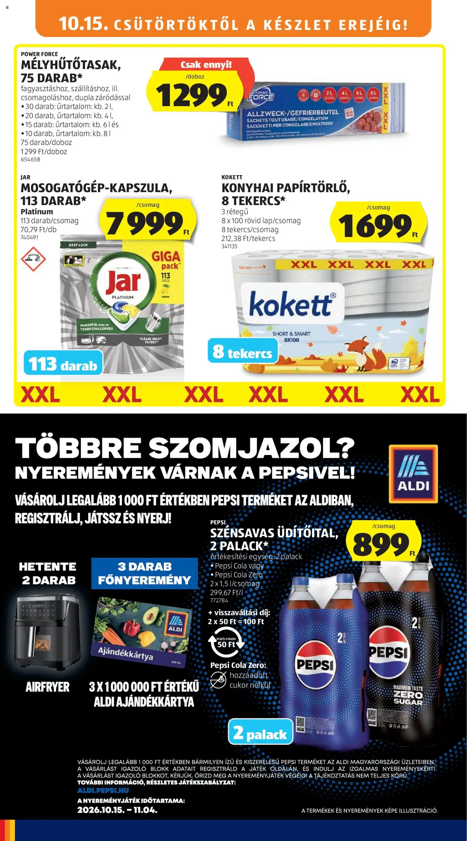 Aldi akciós újság Akciós újság in Magyarország