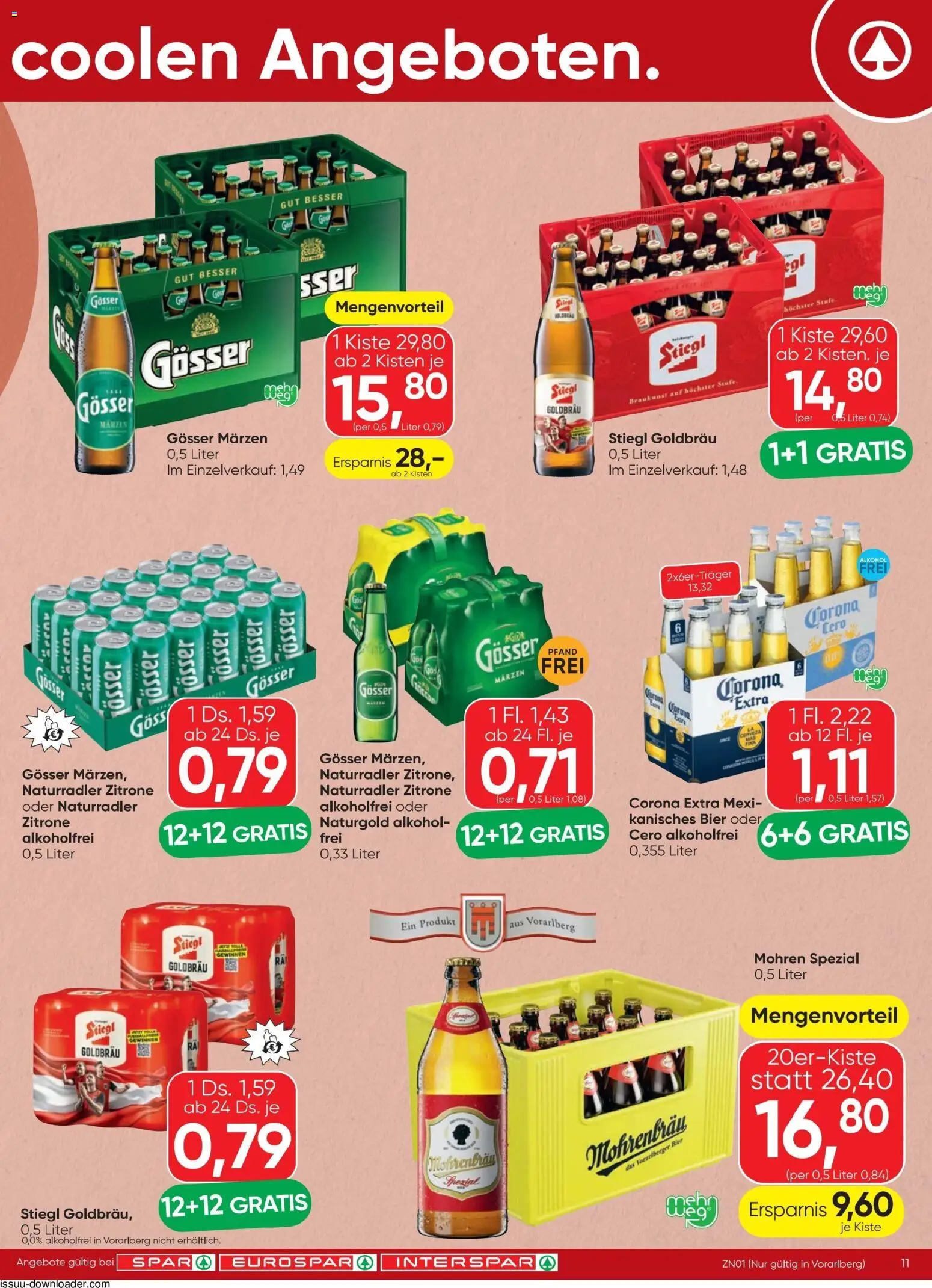 Jetzt sparen im Spar - Flugblatt 07.05.2026! Entdecken Sie die unschlagbaren Angebote | Österreich