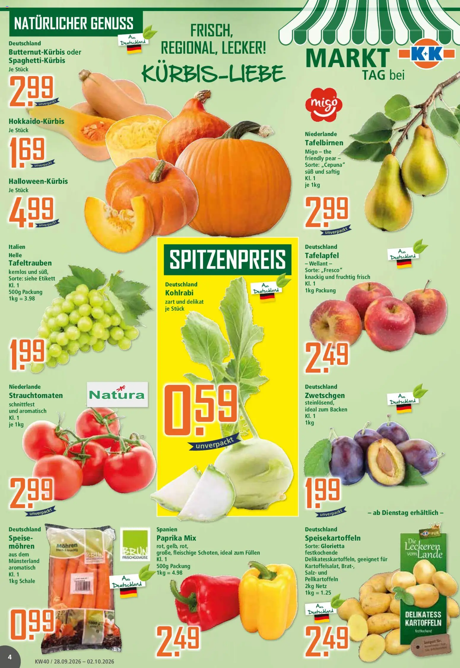 Klaas & Kock Prospekt Prospekt in Deutschland