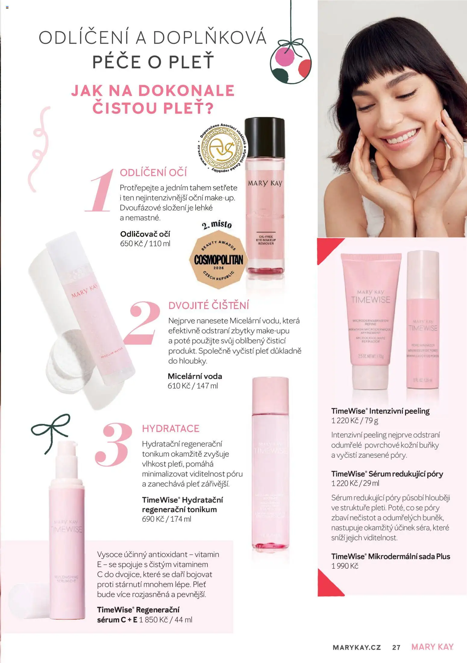Mary Kay kniha o kráse Leták in Česko