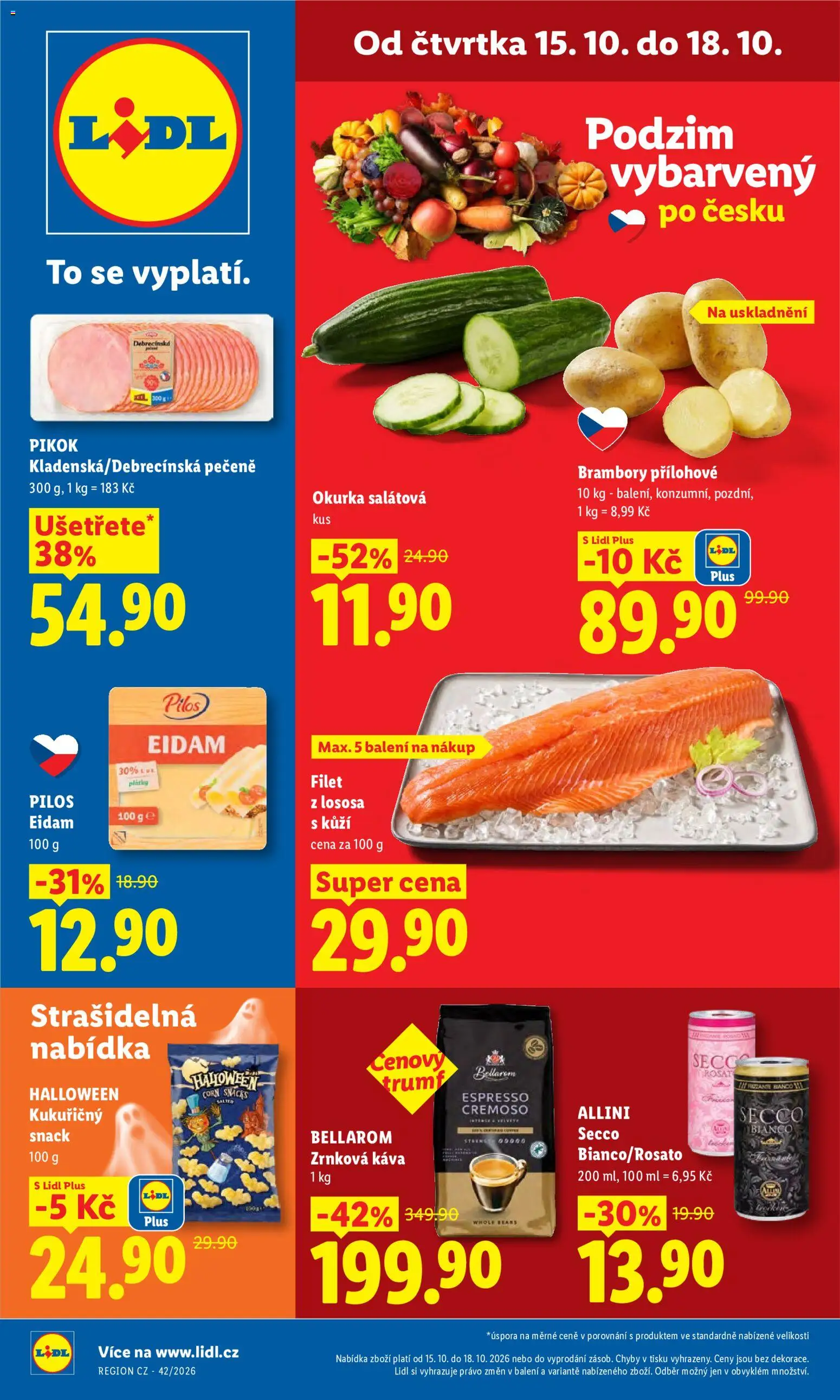 Lidl leták Leták in Česko