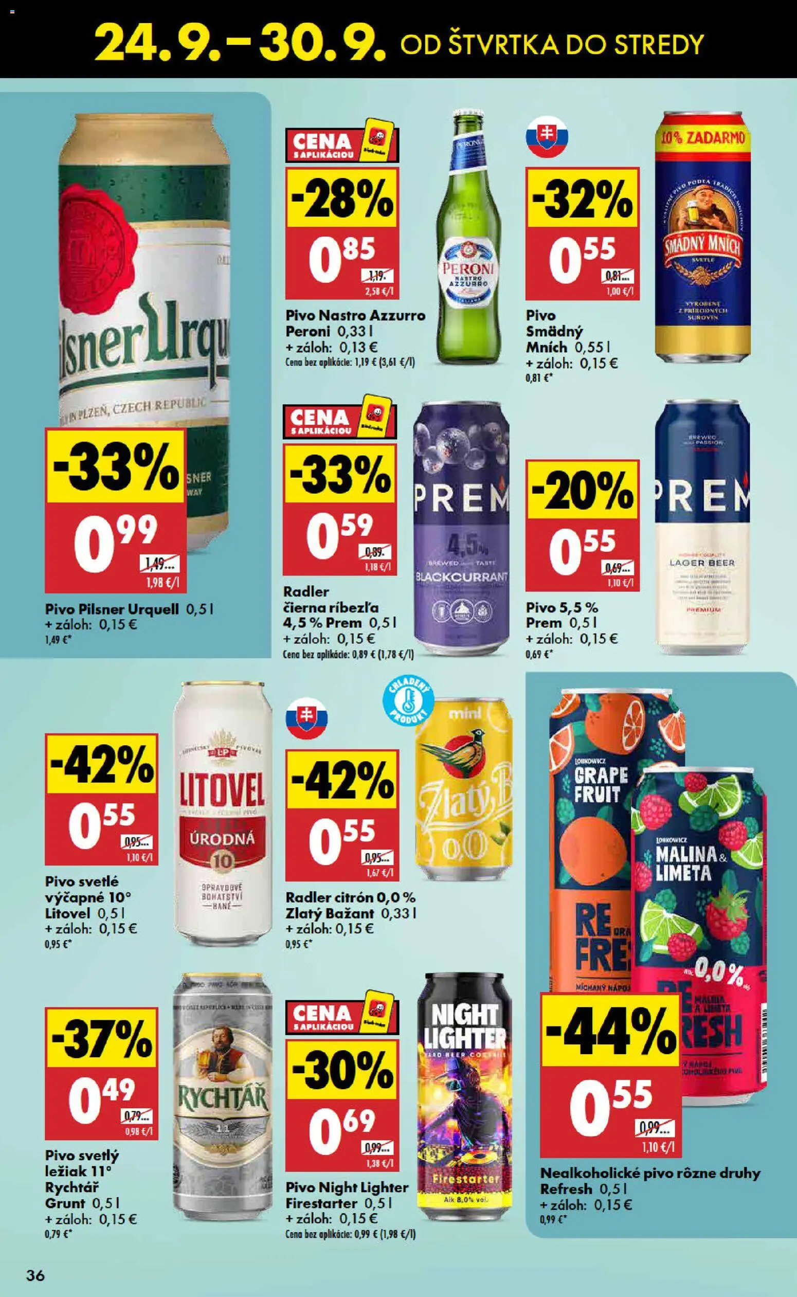 Biedronka leták Leták in Slovensko
