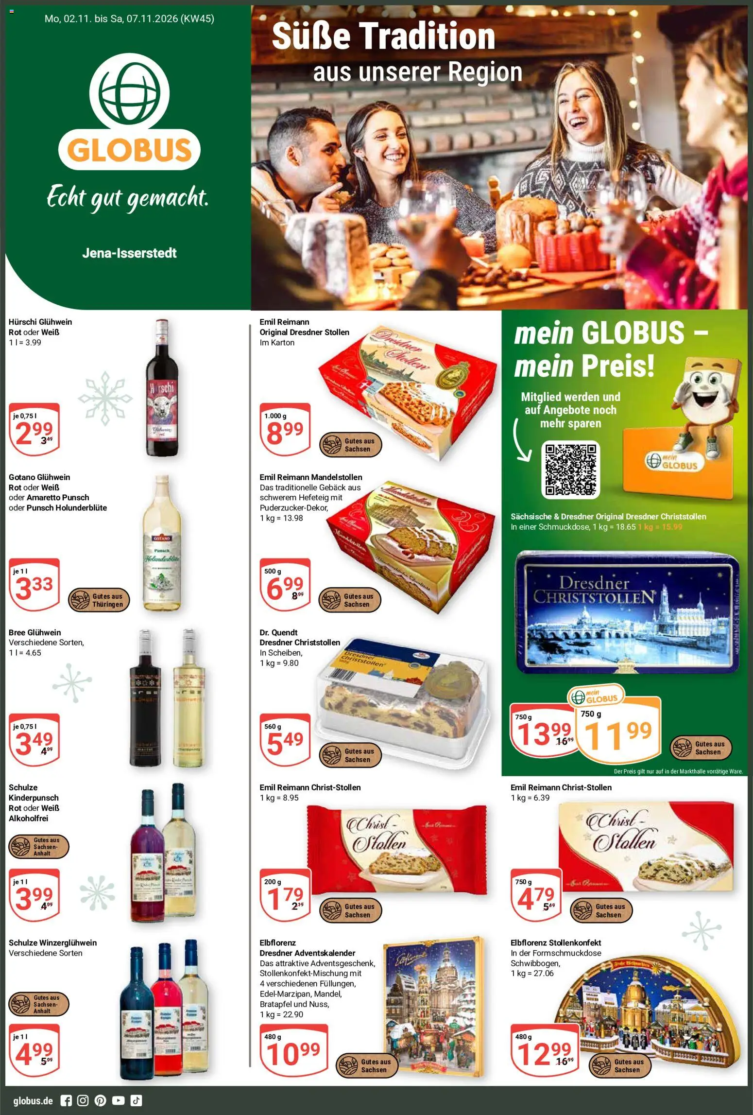 Globus Prospekt Prospekt in Deutschland