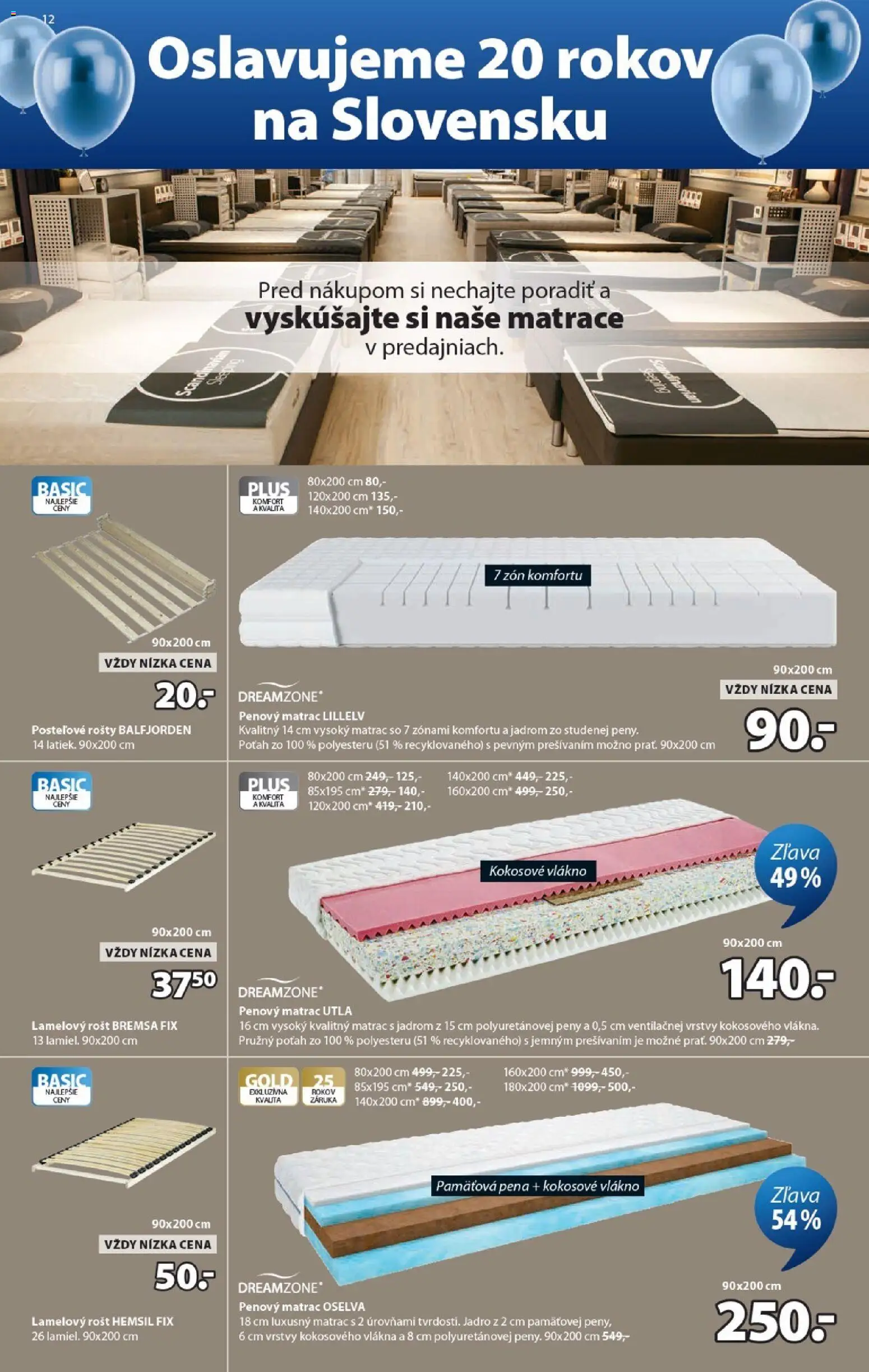 JYSK leták Leták in Slovensko