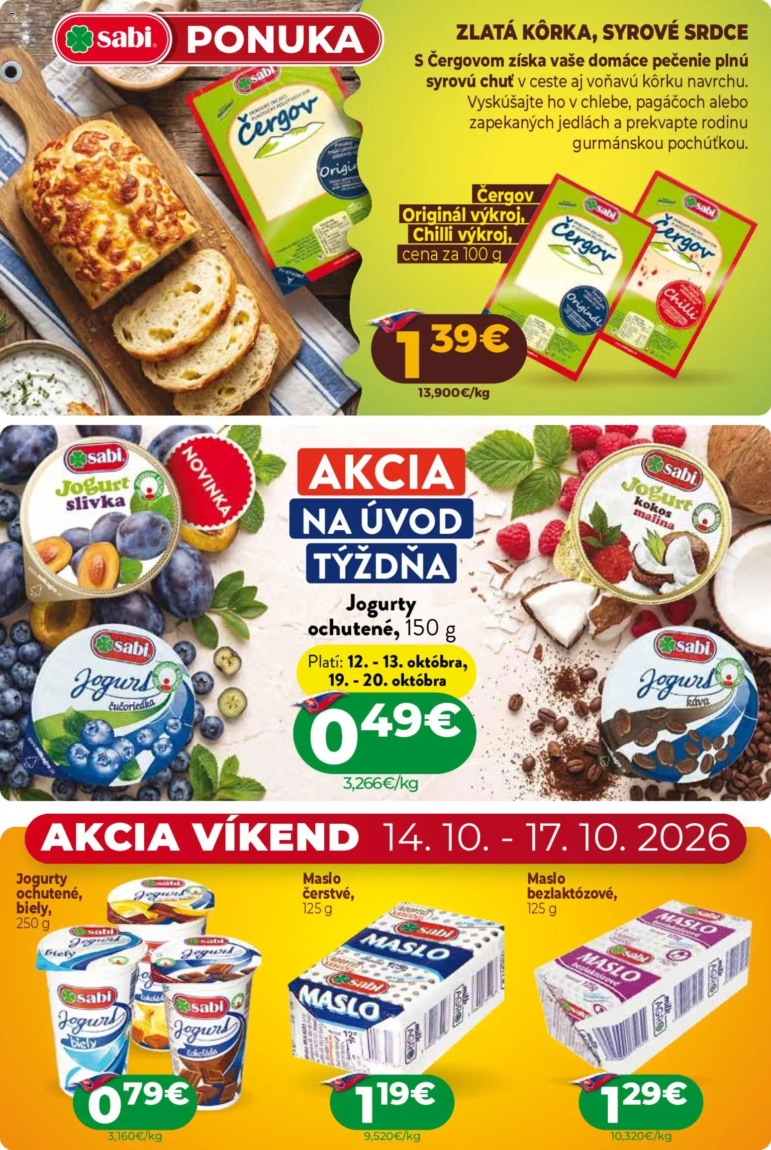 Milk Agro leták Leták in Slovensko