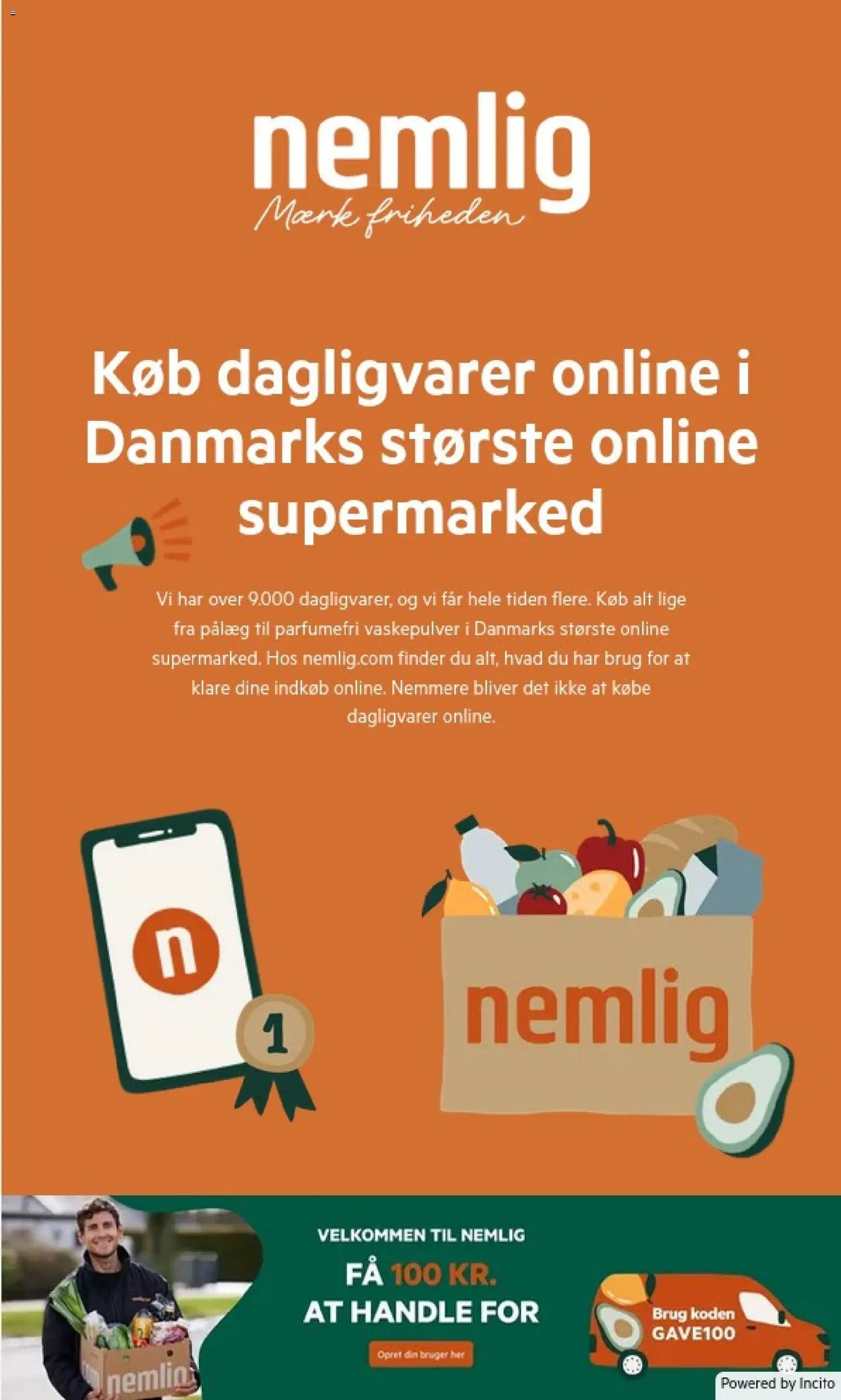 Nemlig -Tilbudsavis Uge 43 Tilbudsavis in Danmark