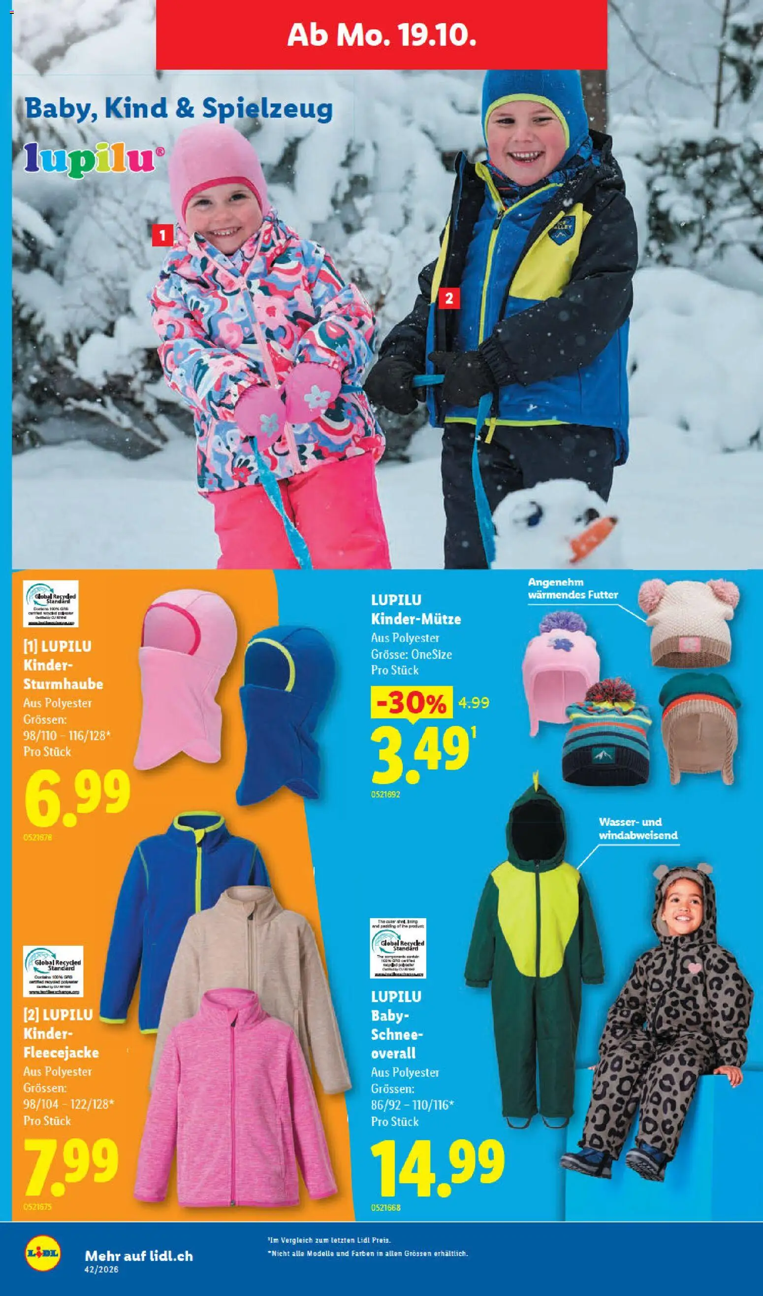 Lidl aktionen Prospekt in Schweiz