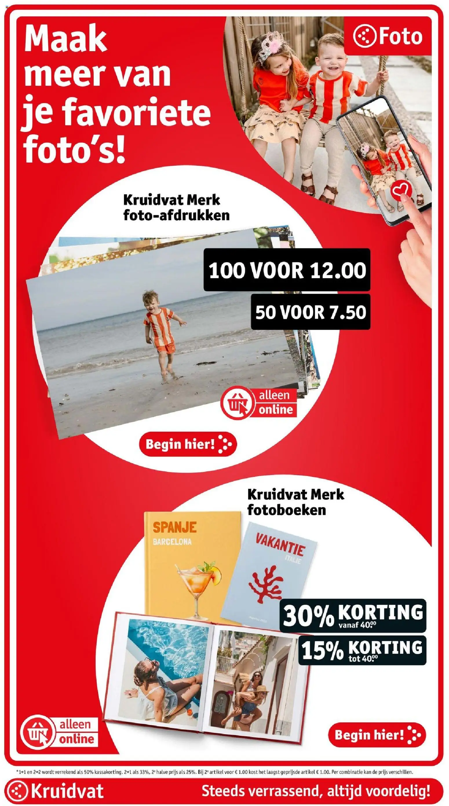 Kruidvat folder Folder in België