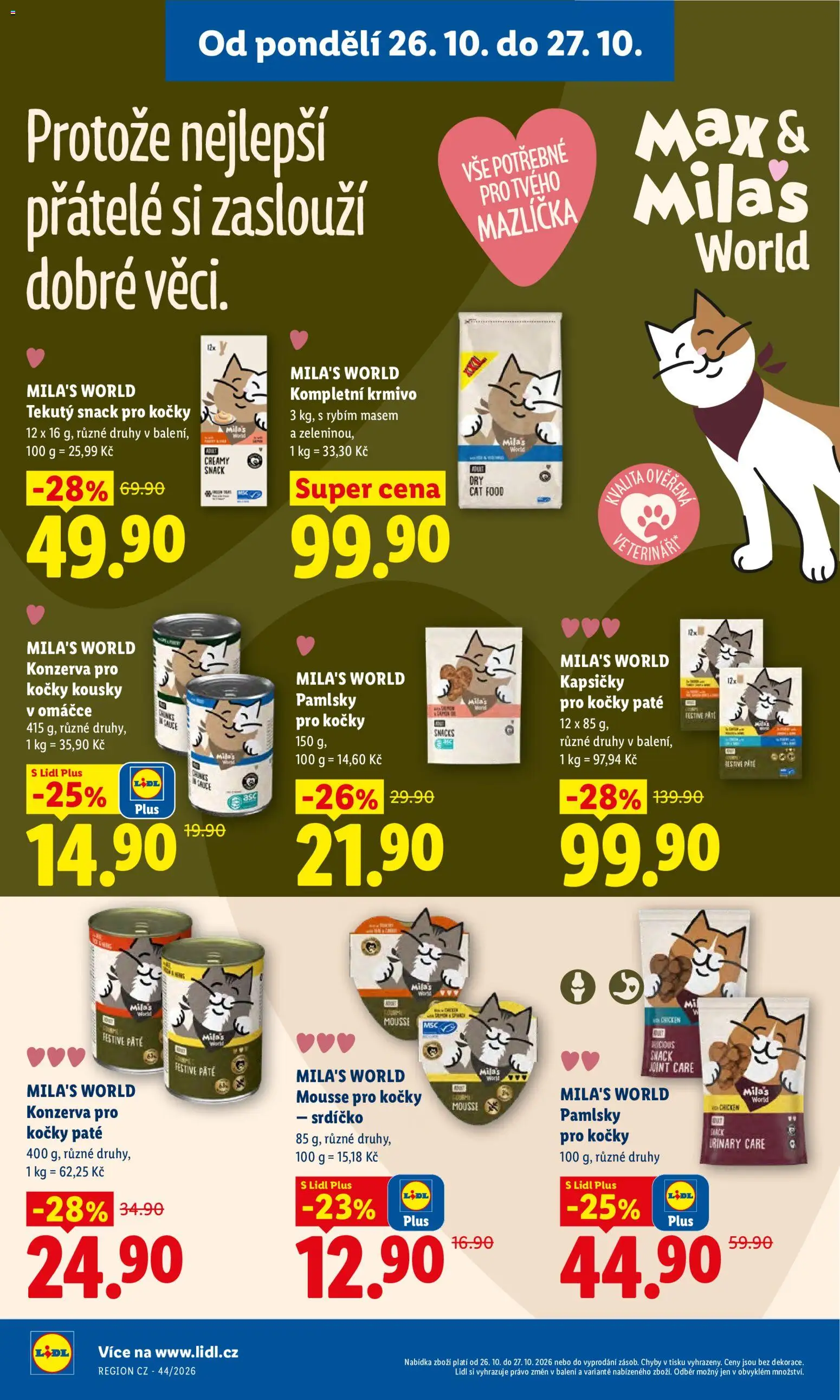Lidl leták Leták in Česko