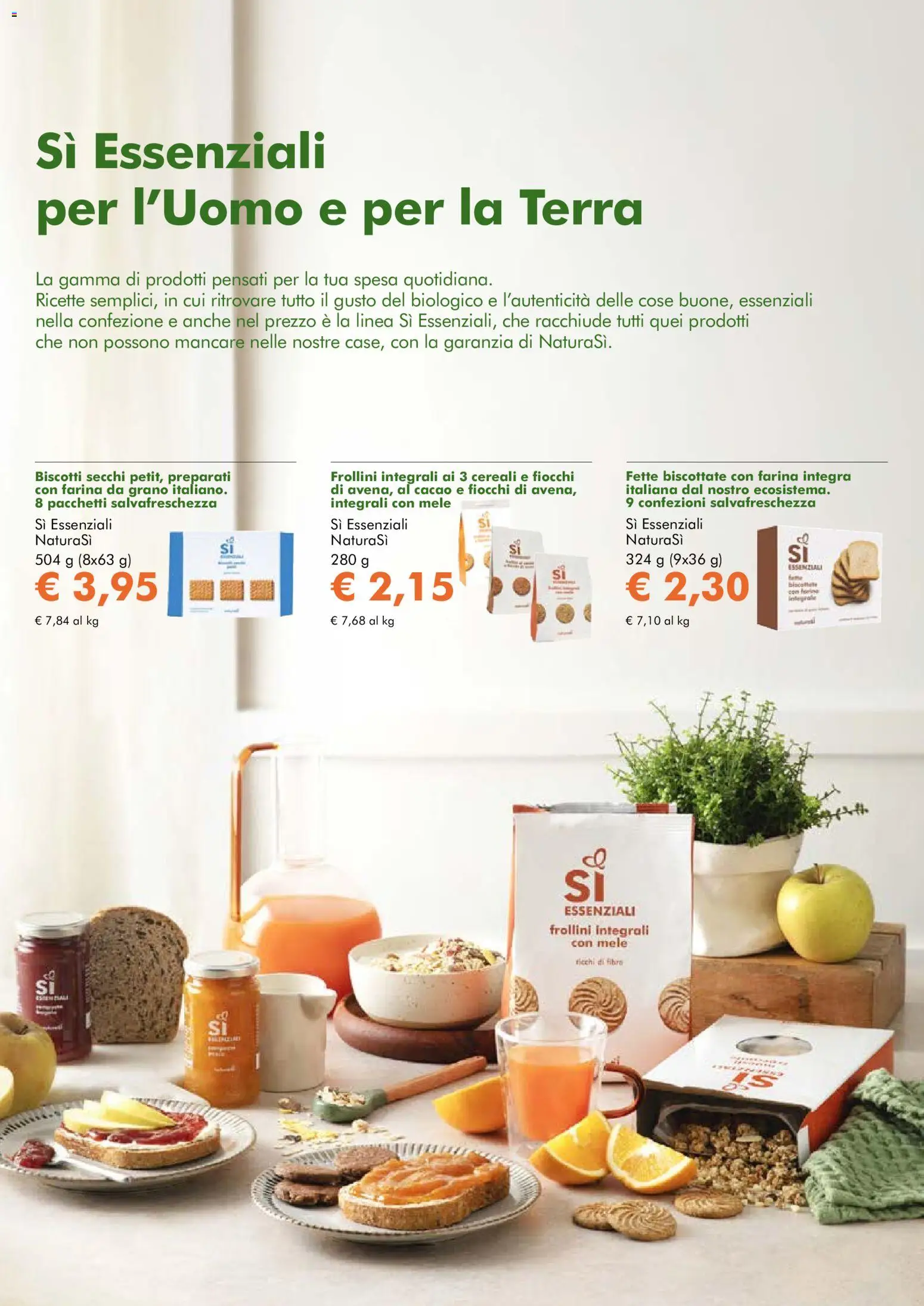 Natura Sì volantino Volantino in Italy