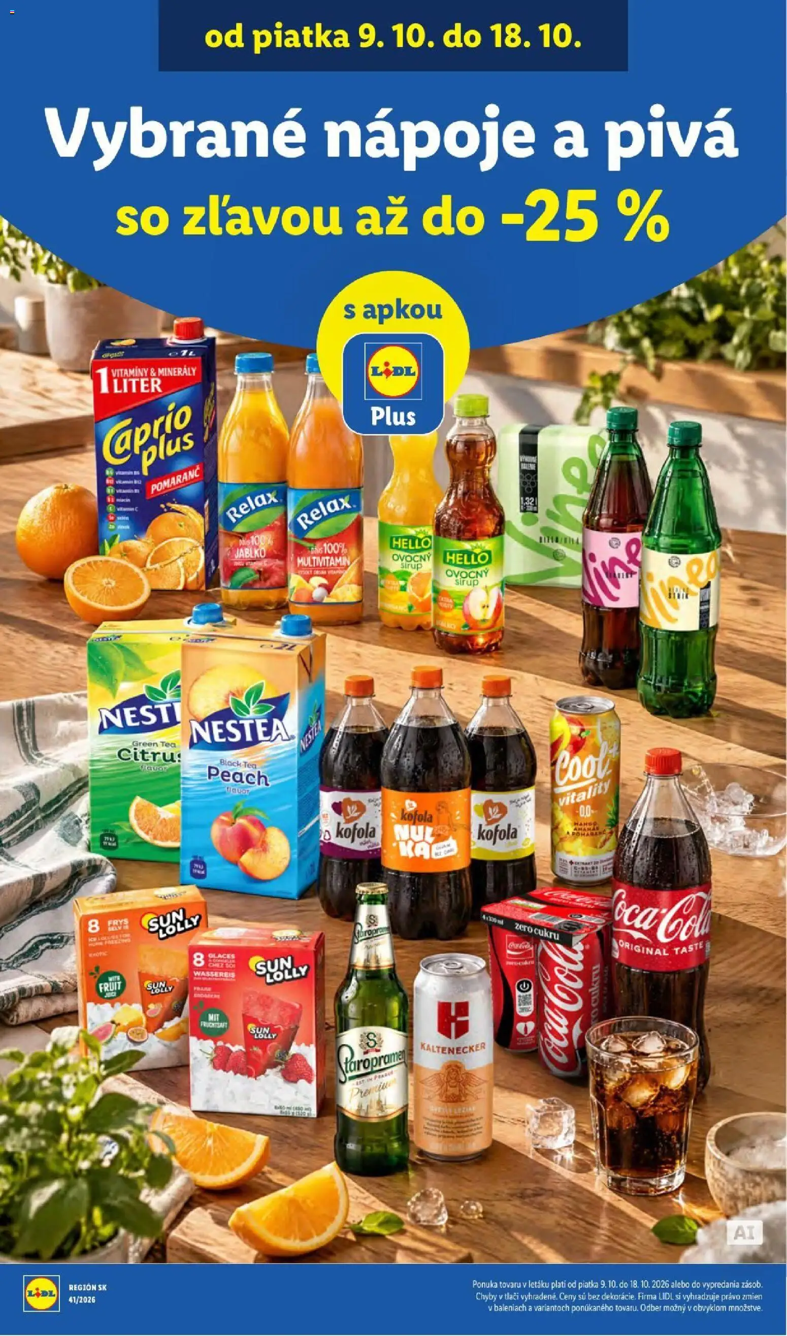 Lidl leták Leták in Slovensko