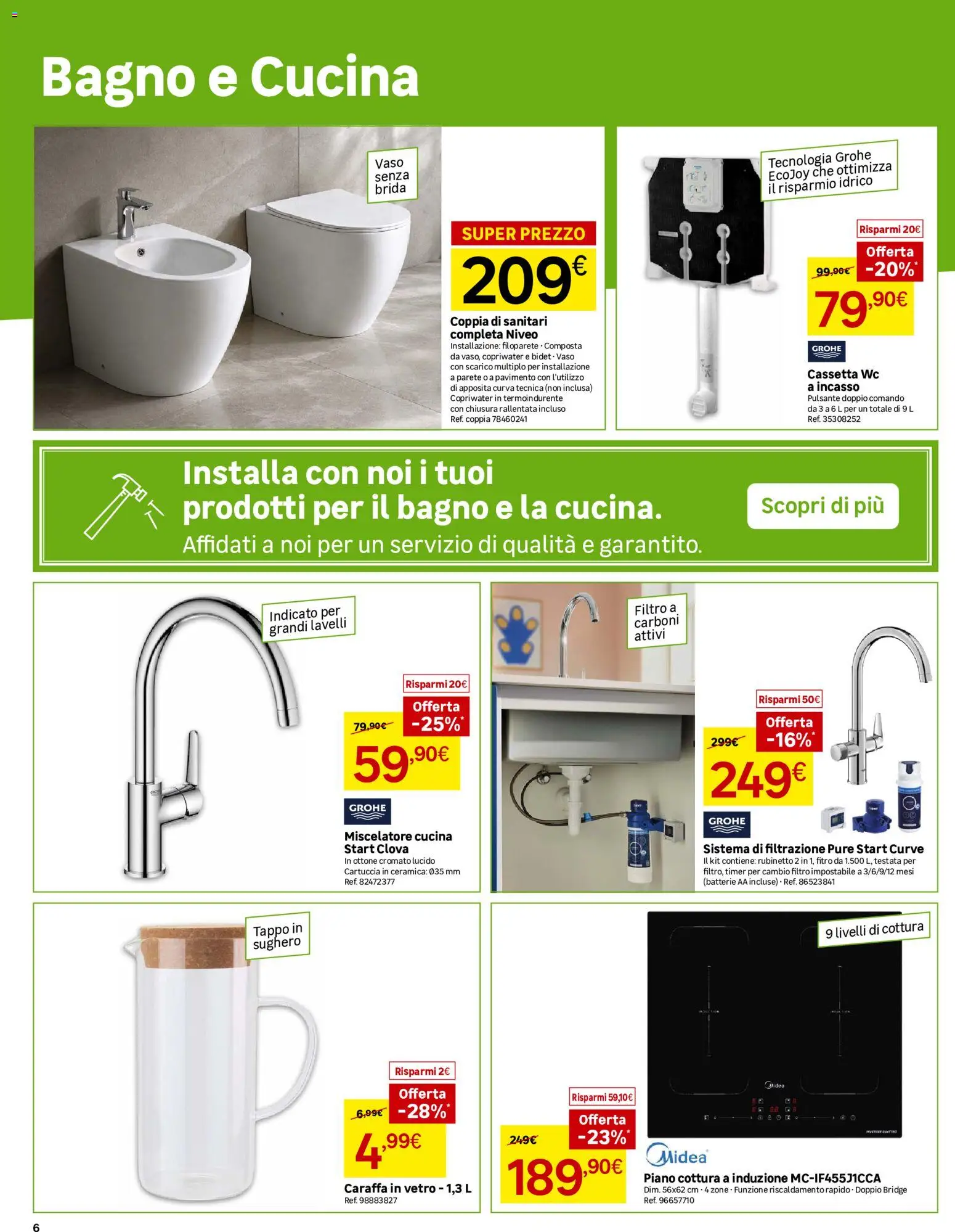 Leroy Merlin catalogo Volantino in Italy
