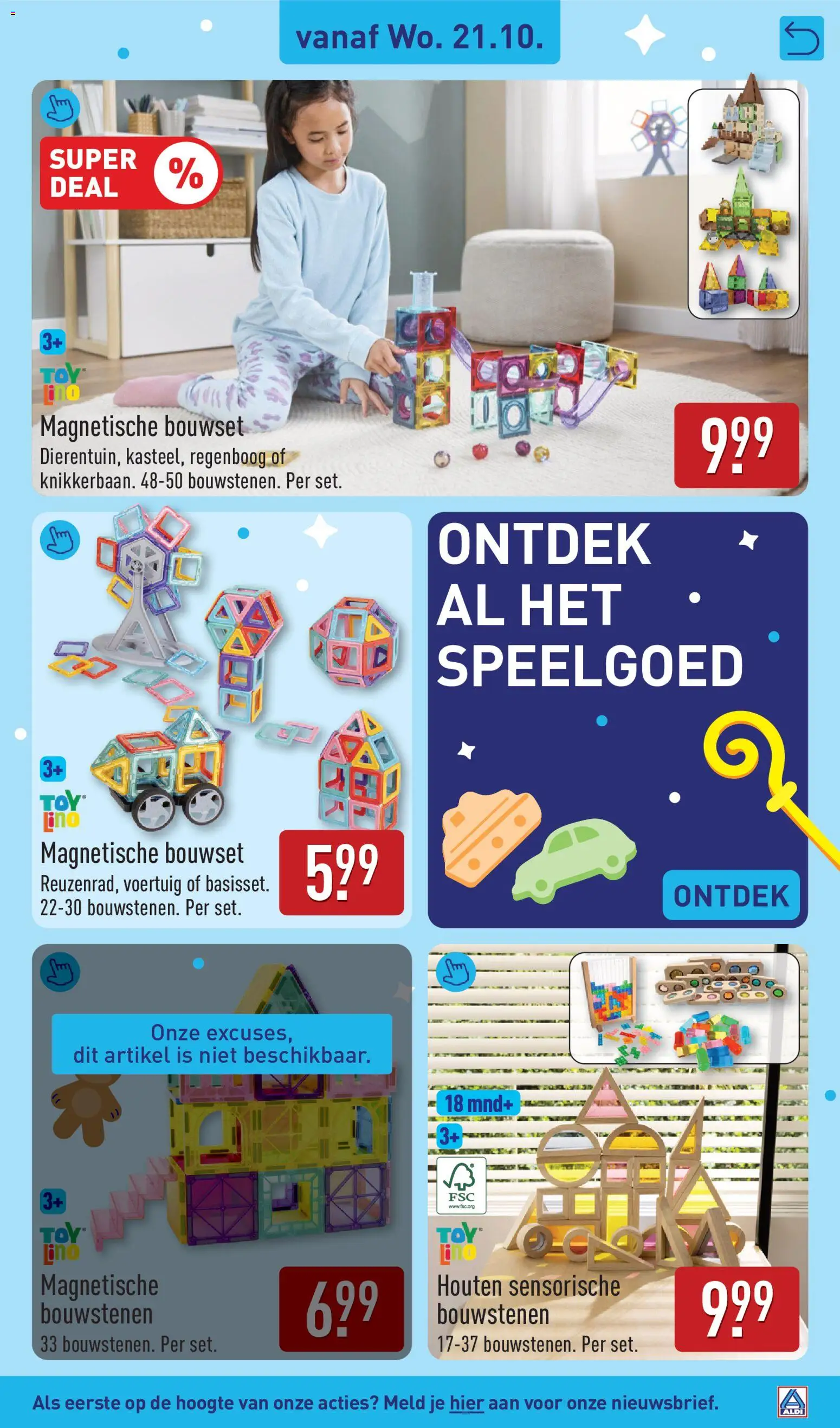 Aldi folder Folder in Nederland