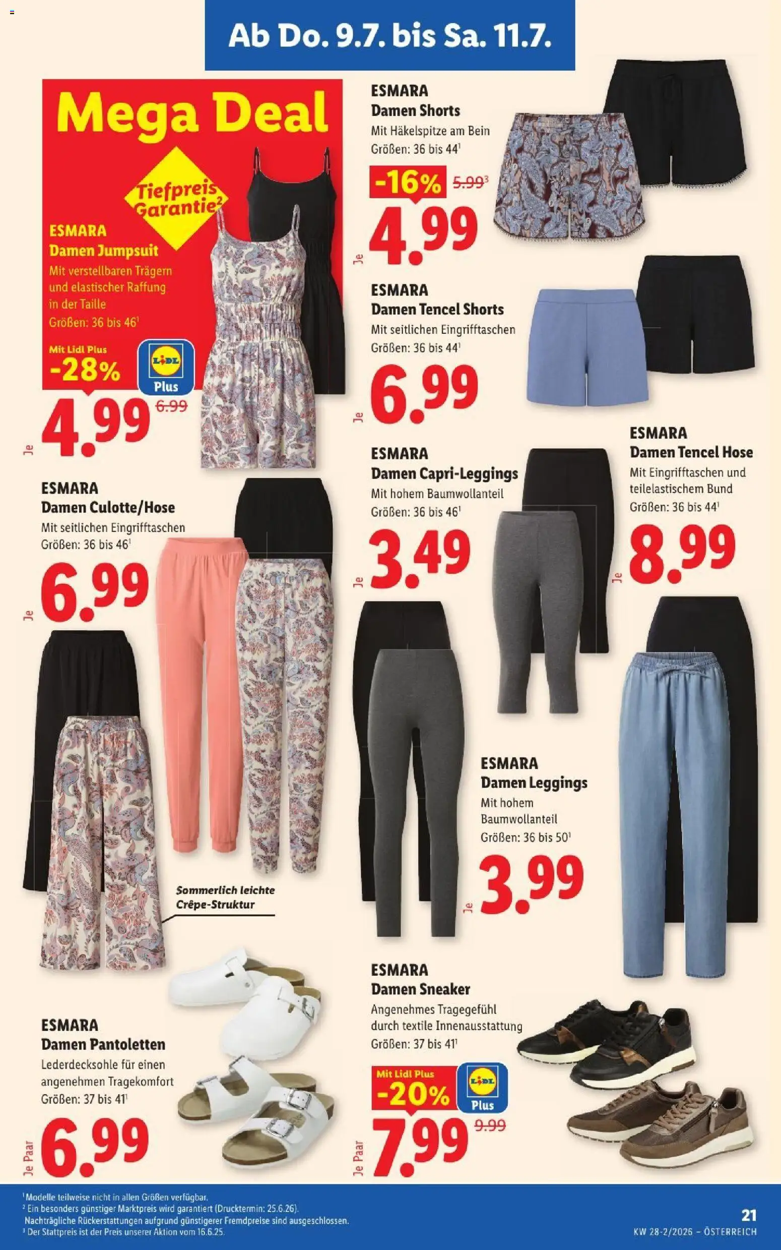 Jetzt sparen im Lidl - Flugblatt | 09.07.2026 ✳️ Angebote ab Donnerstag | Österreich