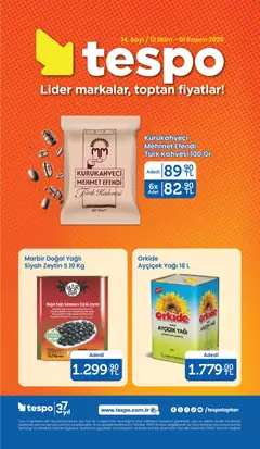 Tespo Katalog Aktüel Broşür ve Katalogları