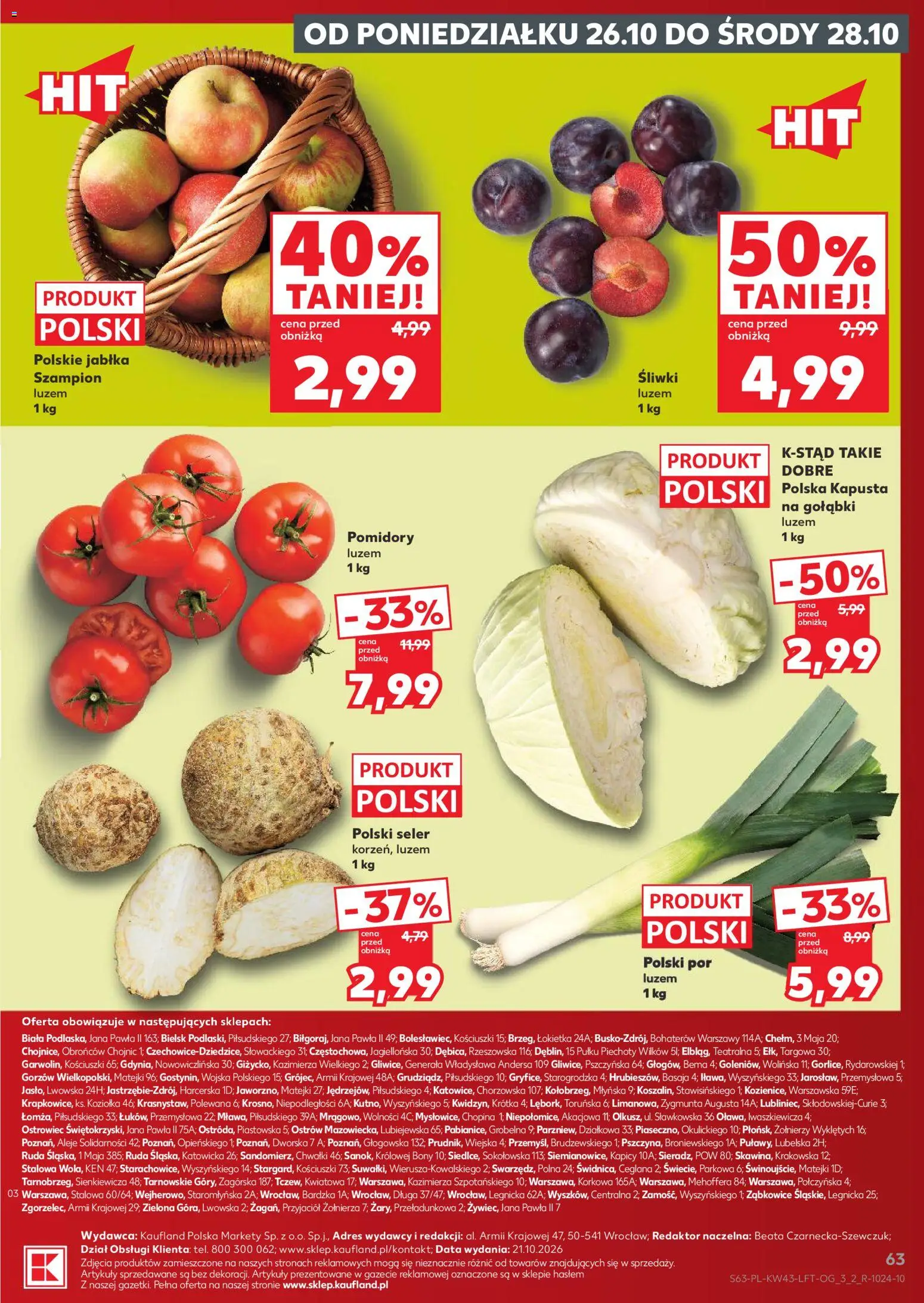 Kaufland gazetka Gazetka in Polska