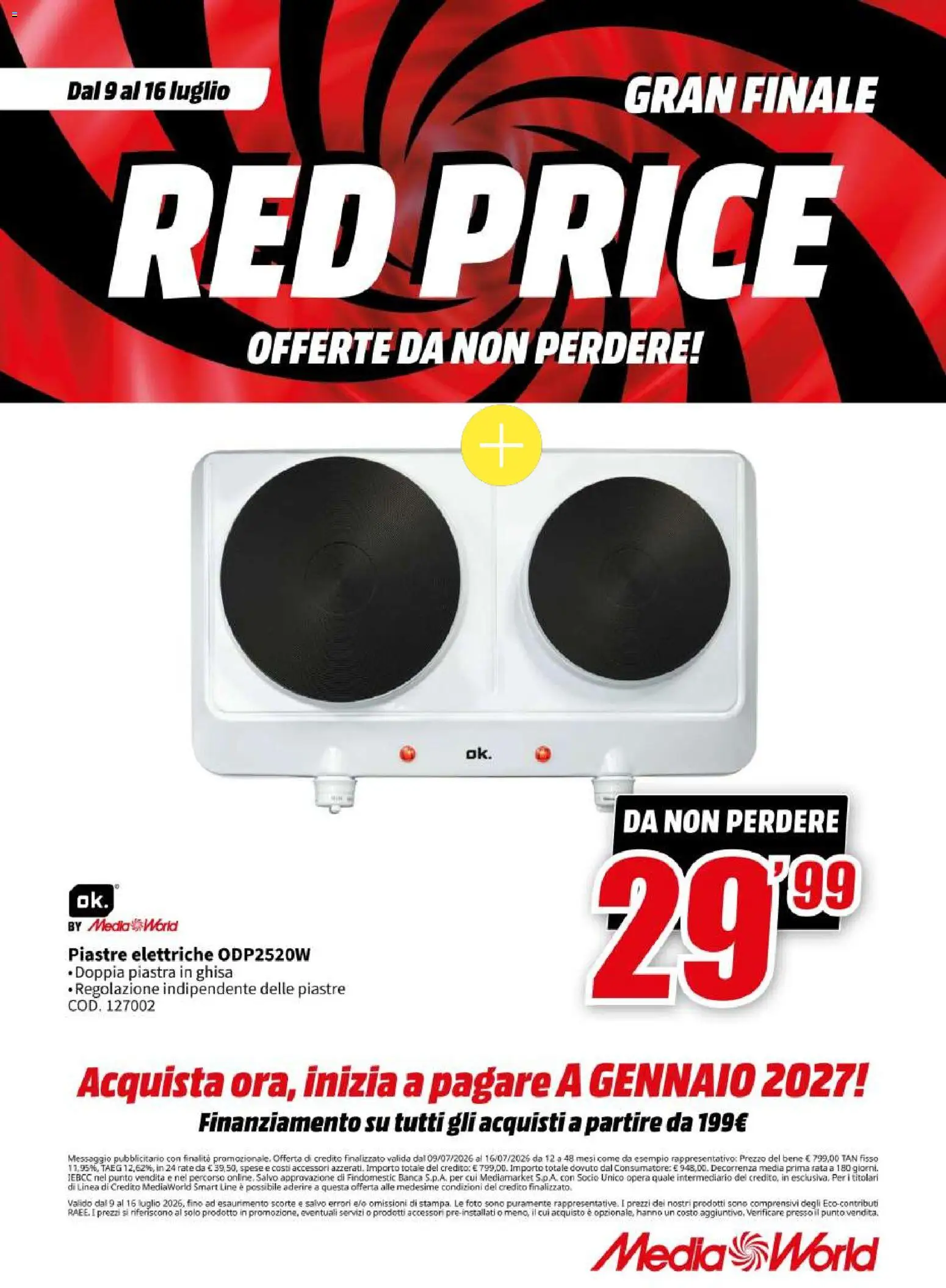📣 Volantino Media World dal 📅 09/07/2026 - Scopri le offerte ora!🔥 | Italy