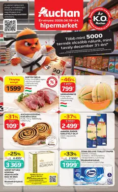 Auchan Auchan akciós újság